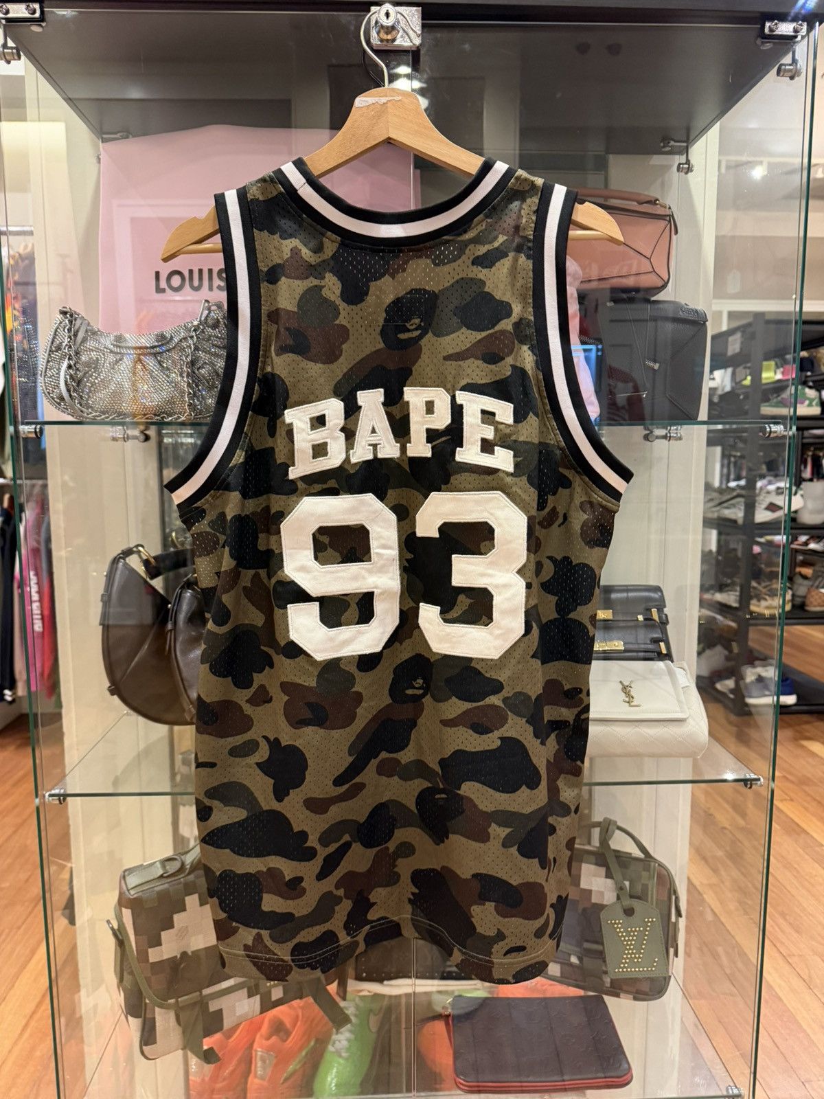Bape × Champion Bape x Champion Camo Mesh Basketball Jersey Size US L / EU 52-54 / 3 - 2 Thumbnail