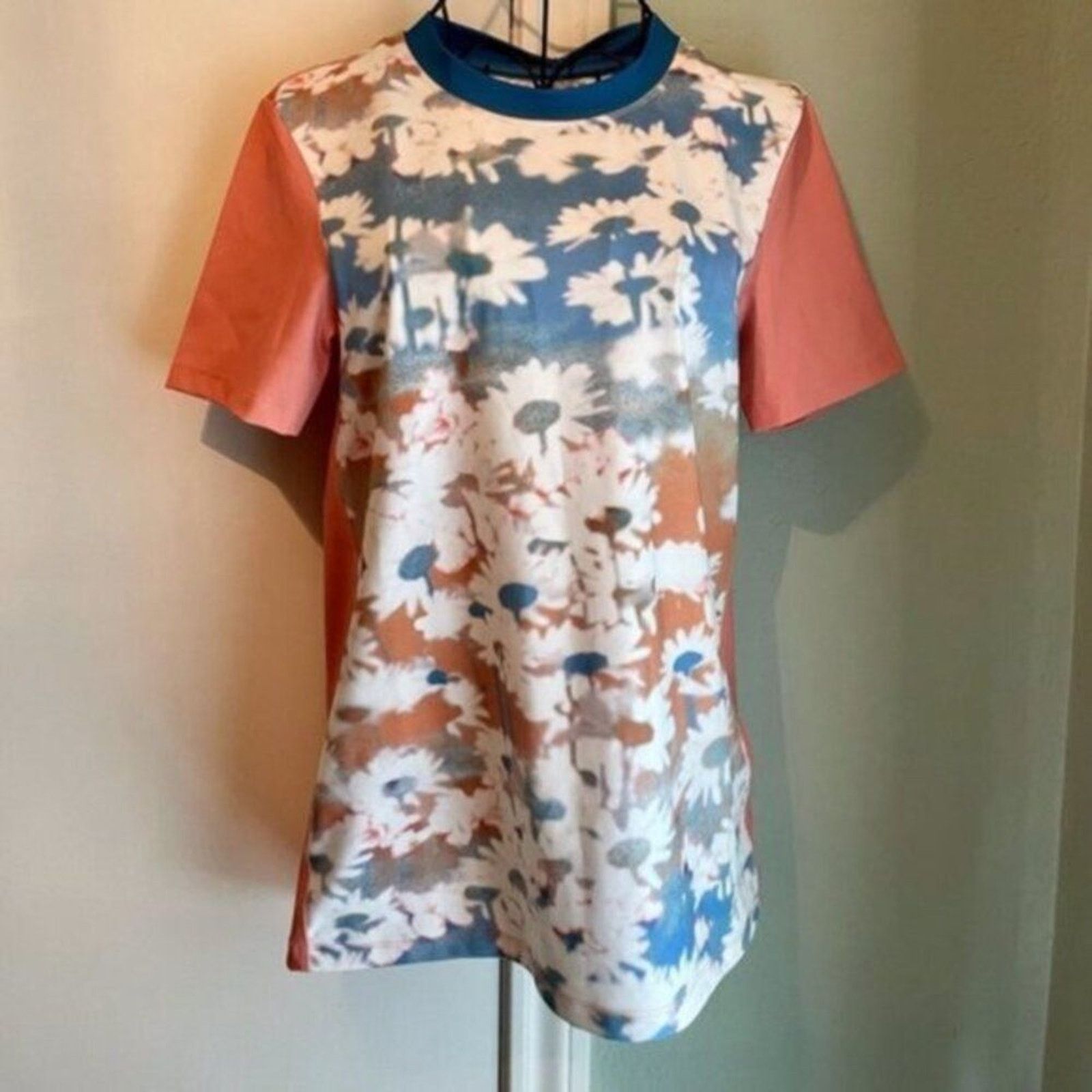 Acne Studios Acne Meow Super 8 Top Flowers Blue M Size M / US 6-8 / IT 42-44 - 3 Thumbnail