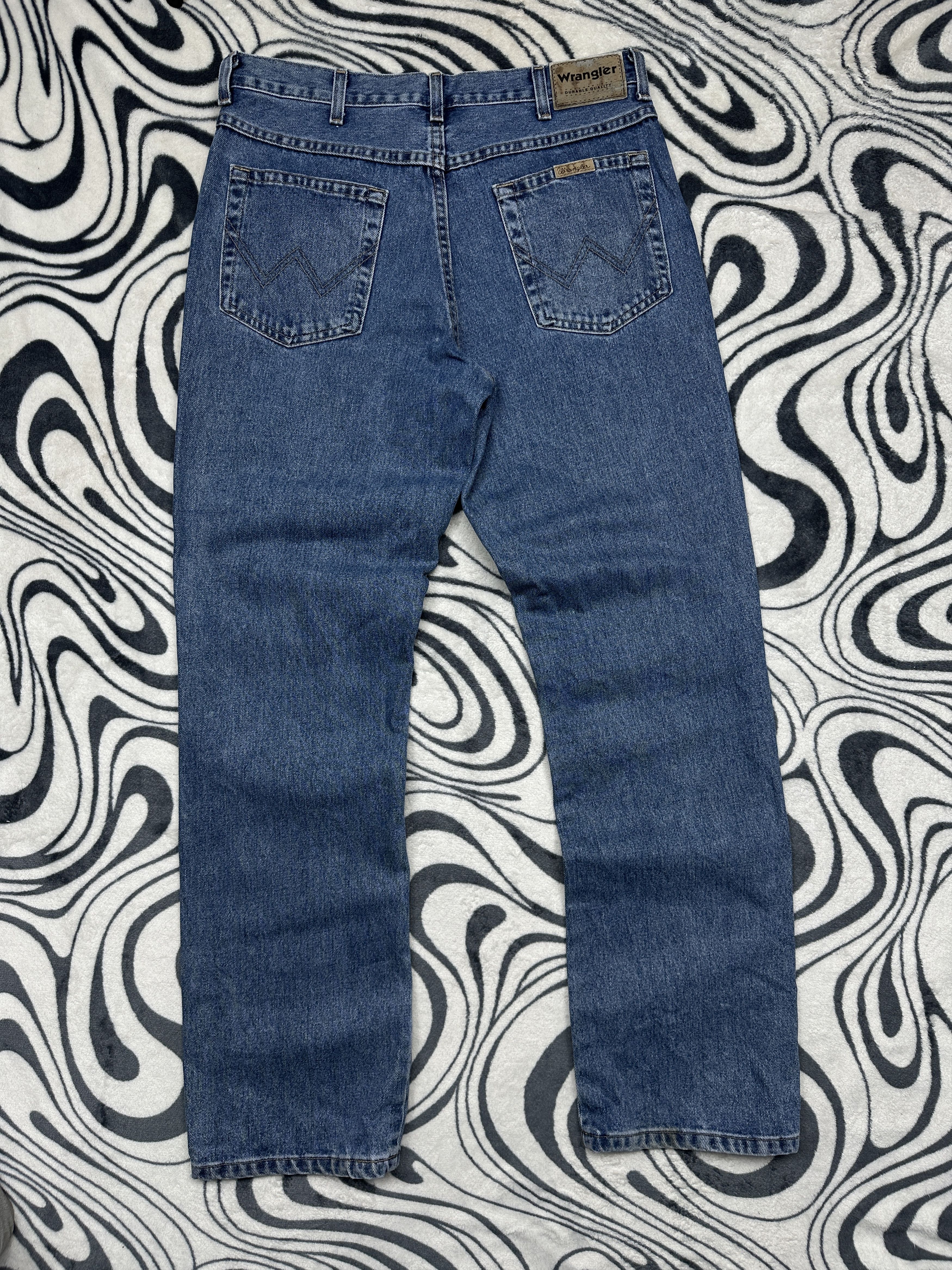 Wrangler Wrangler Vintage Mens Denim Pants Jeans Size US 34 / EU 50 - 1 Thumbnail