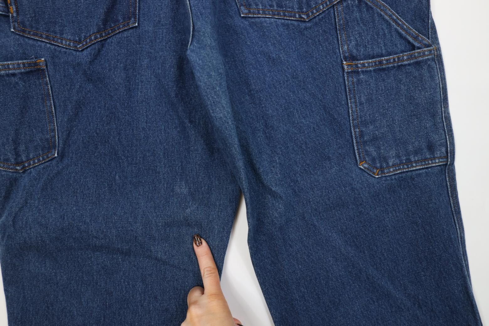 Duluth Trading Company Duluth Trading Co Gusseted Wide Leg Denim Jeans Cotton Size US 38 / EU 54 - 12 Thumbnail