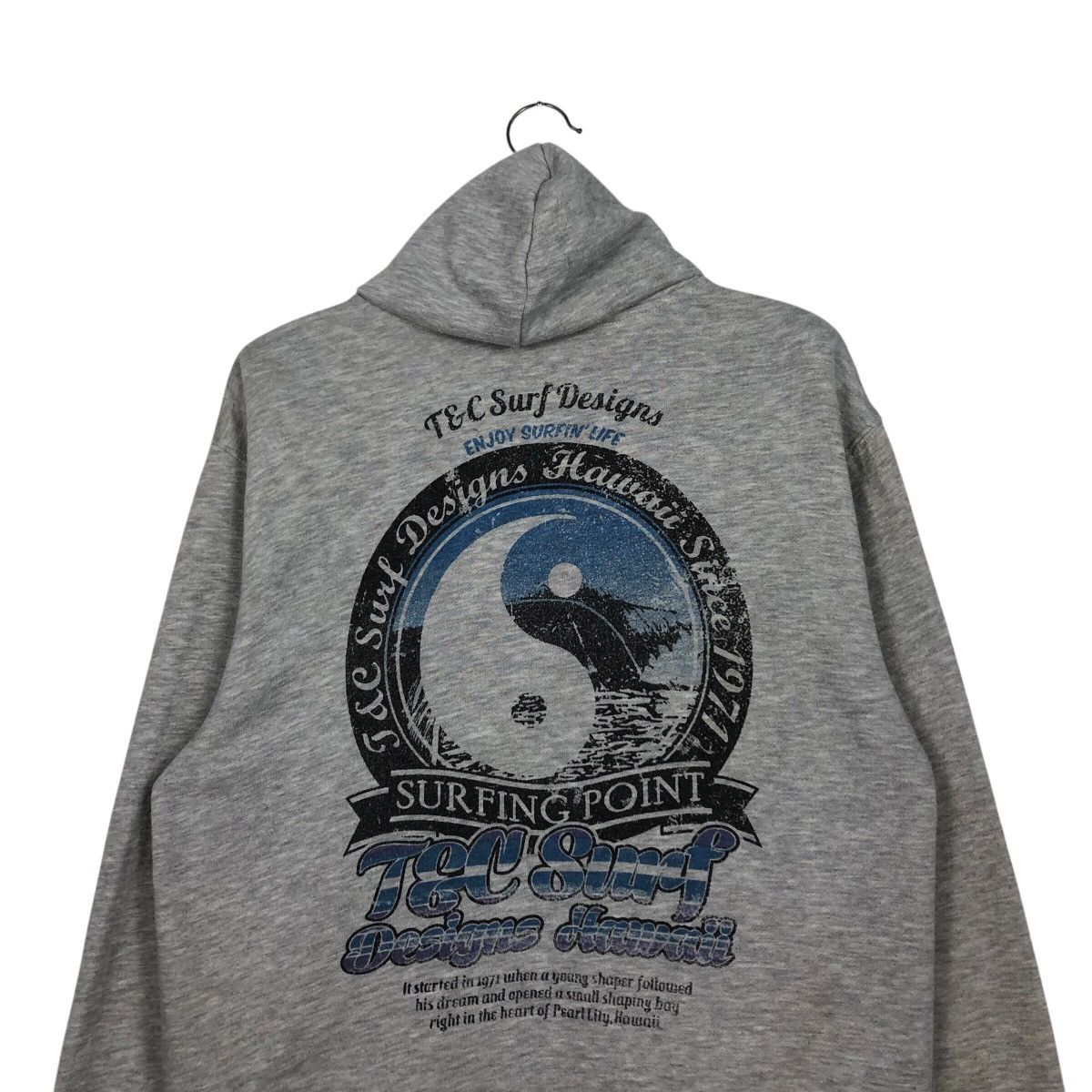 Japanese Brand 📌Vintage Zipper Hoodie Sweater T&C Surf Big Logo Size US L / EU 52-54 / 3 - 10 Thumbnail