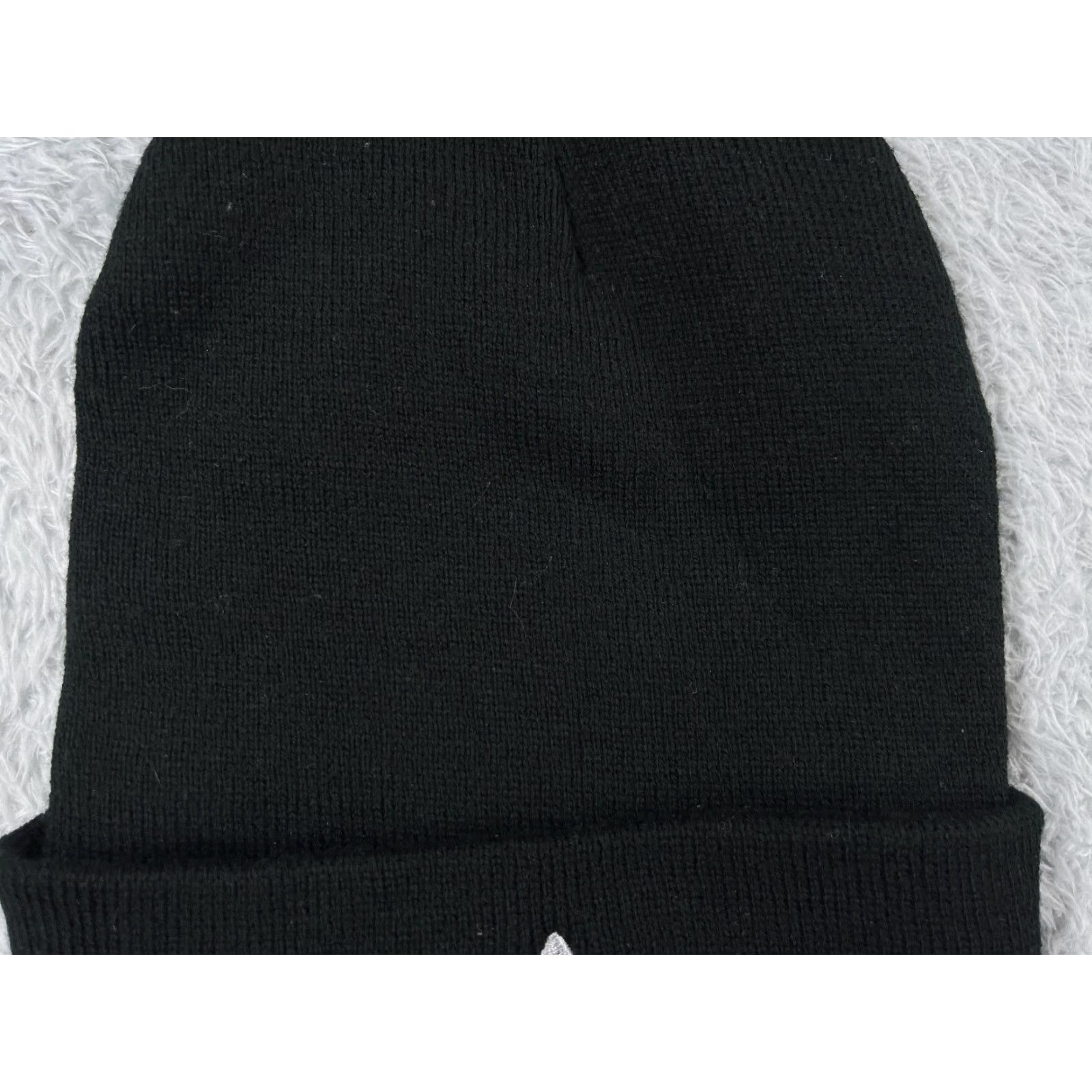 Vintage PromoHeadwear Beanie Hats One Size Adult Black Knit Acrylic Mountain Peaks Outdoor Ski Beanie Mens Womens Size ONE SIZE - 3 Thumbnail