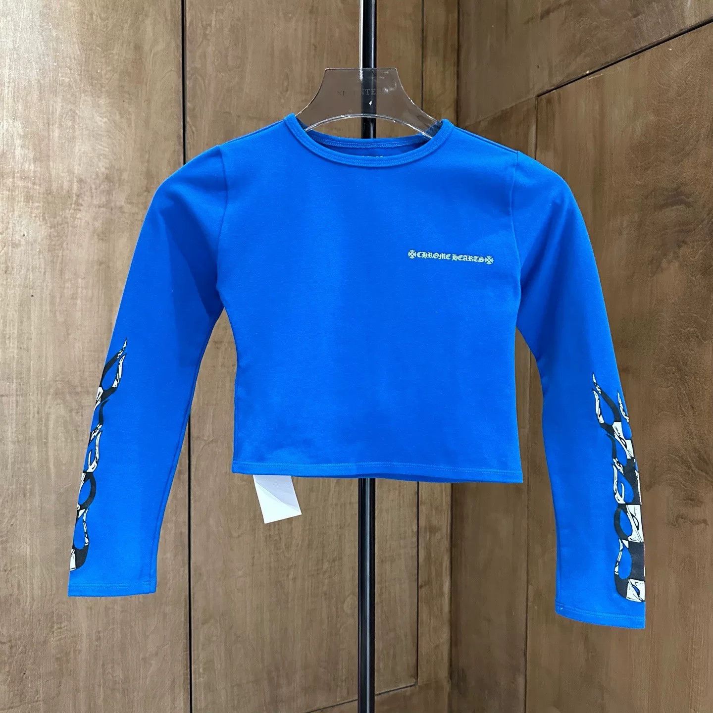 Chrome Hearts Chrome Hearts Retro Blue T-Shirt S Women Size S / US 4 / IT 40 - 1 Thumbnail