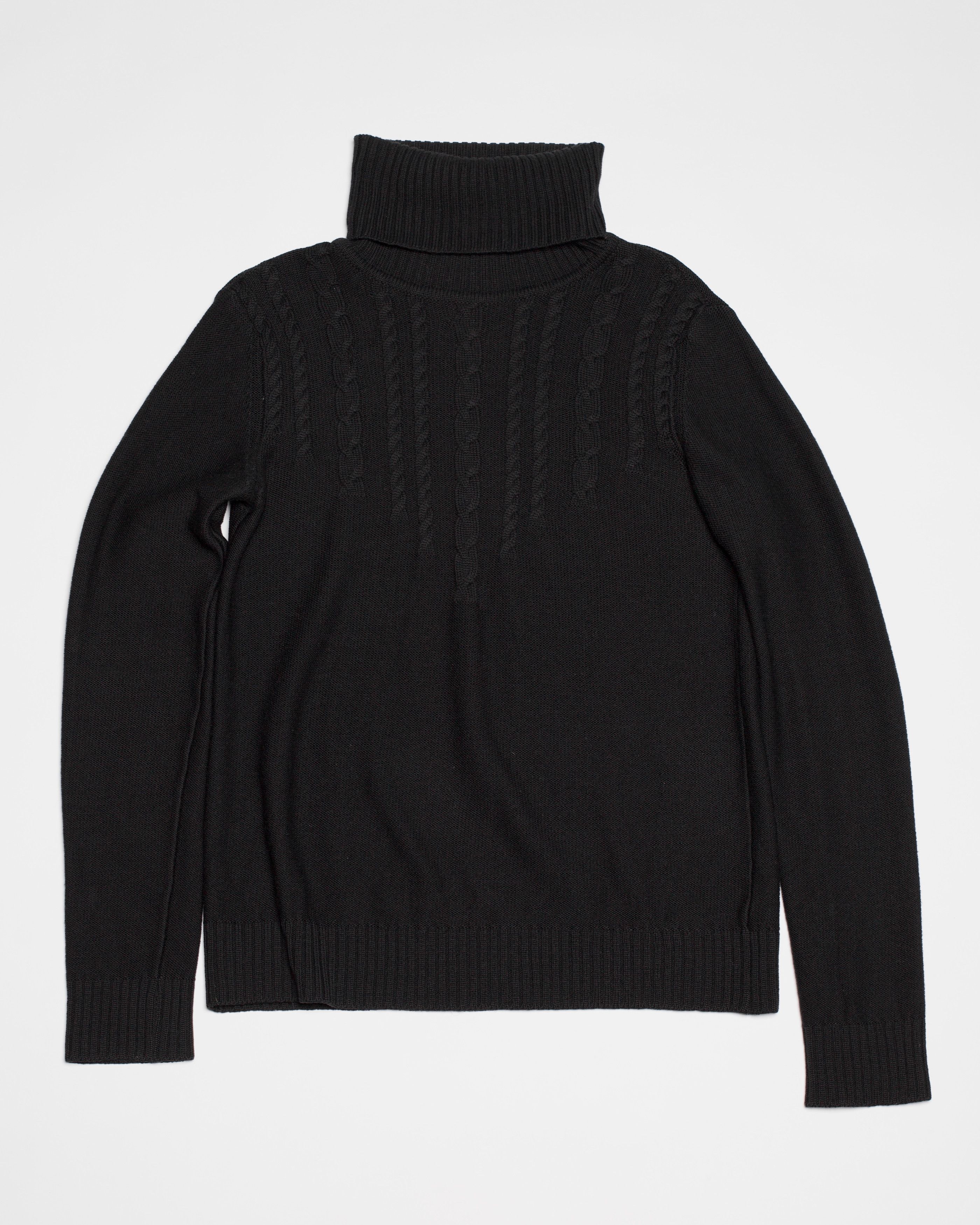 専用00s RAF SIMONS high neck Raf Simons AW2001 'Riot! Riot! Riot!' patched turtleneck via