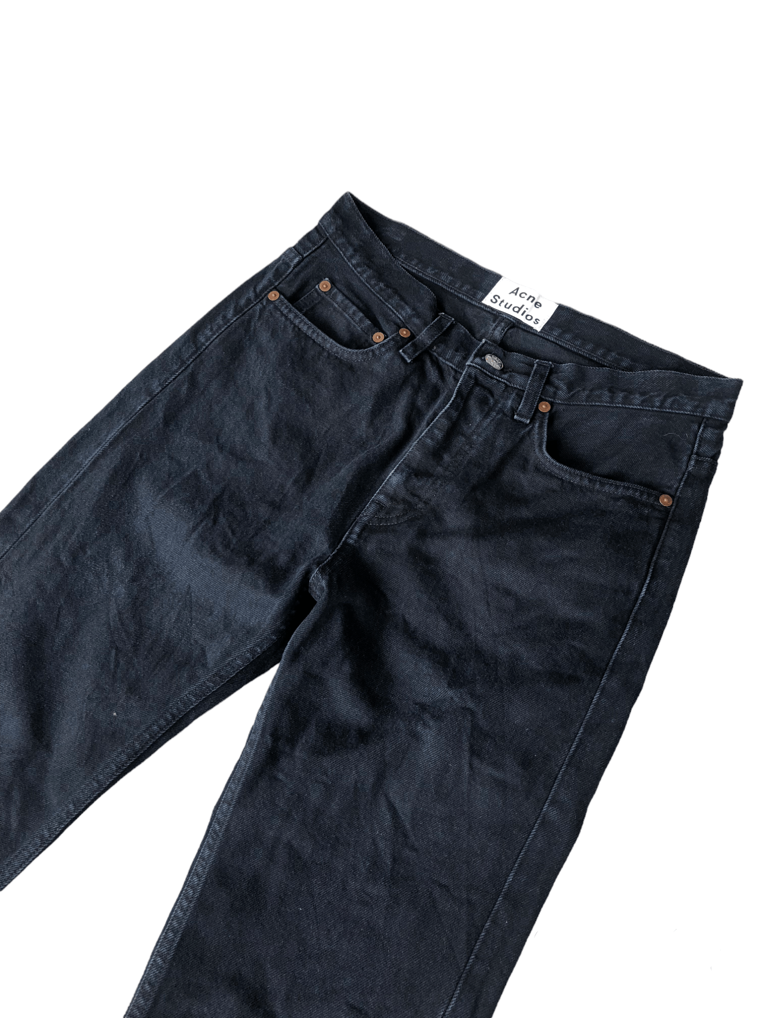 Acne Studios Acne Studios Town Over Black denim Size US 29 - 3 Thumbnail