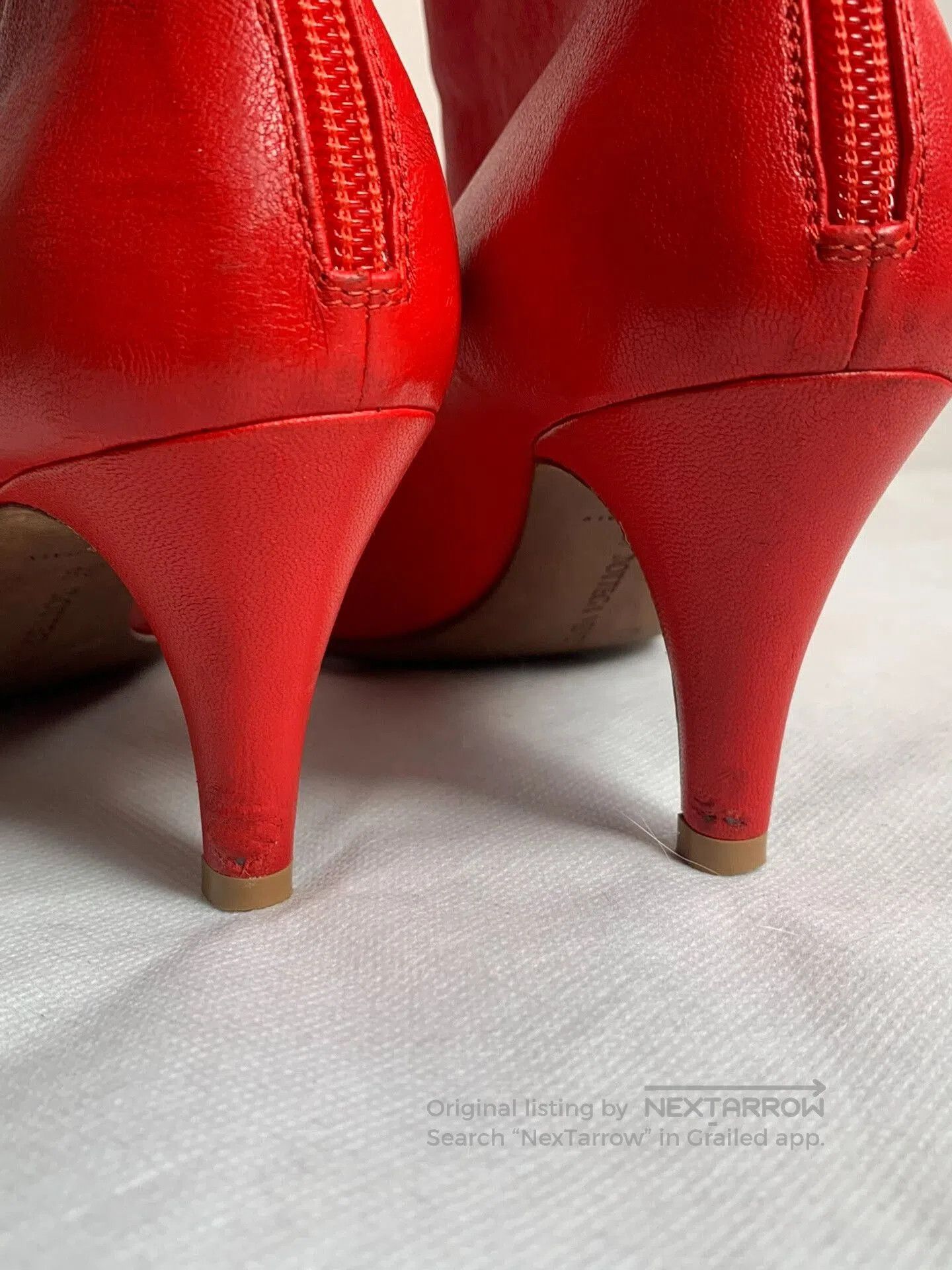 Bottega Veneta BV Red Bloc Square. Size US 5 / IT 35 - 5 Thumbnail