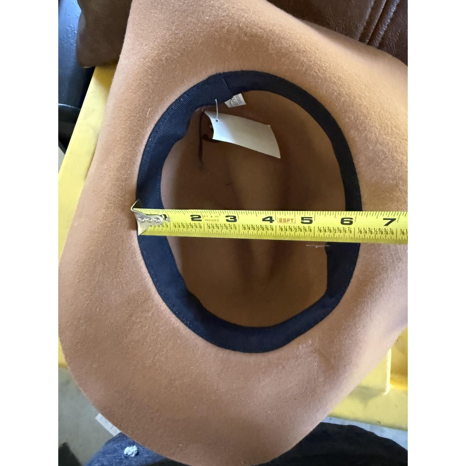 Avenue Avenu Zoe Hat Cowboy Fitted Womens Brown Tan Wool Western Size ONE SIZE - 4 Thumbnail