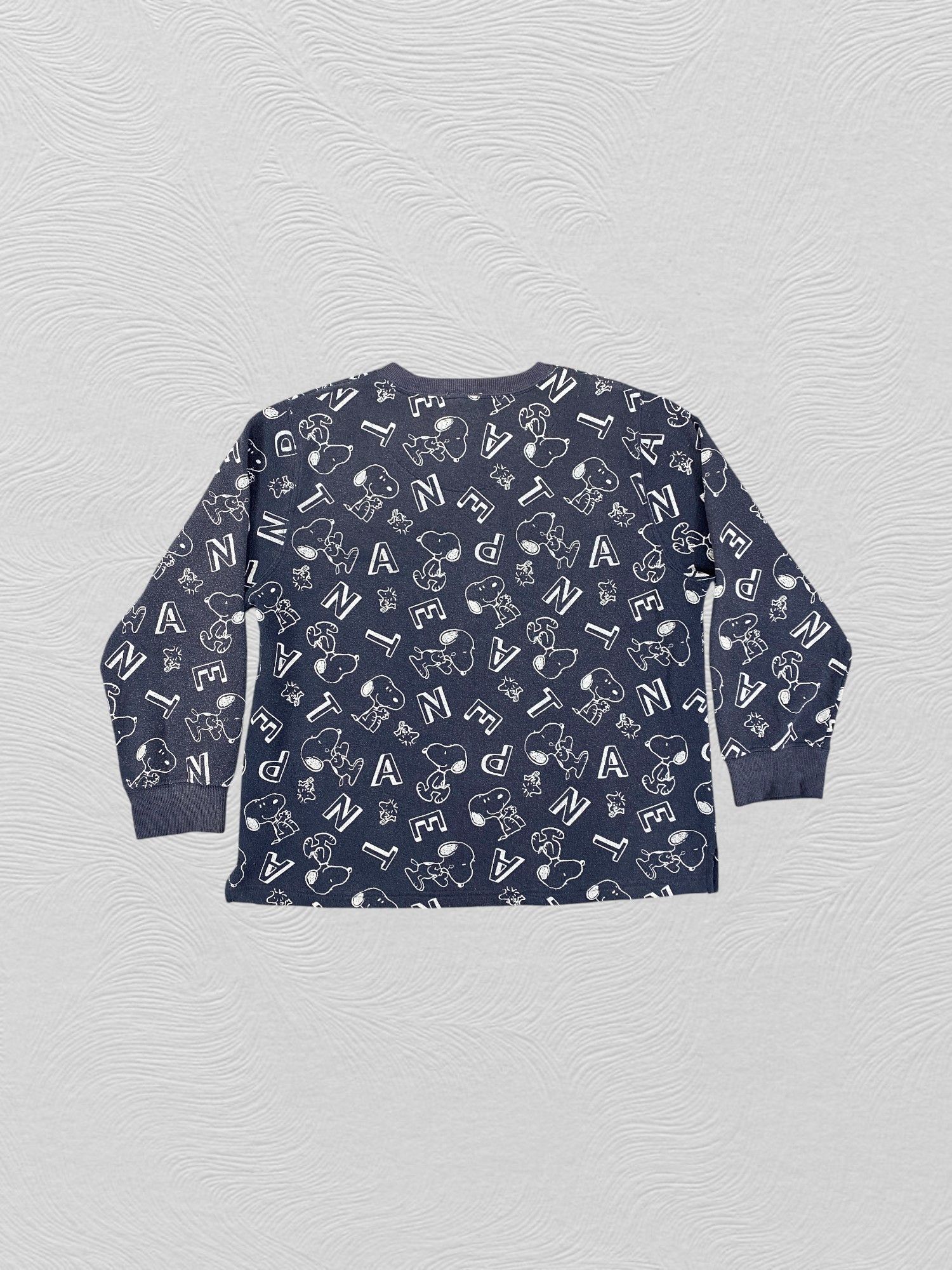 Peanuts Vintage Peanuts Snoopy Full Print Sweatshirt - SW091 Size US M / EU 48-50 / 2 - 2 Thumbnail