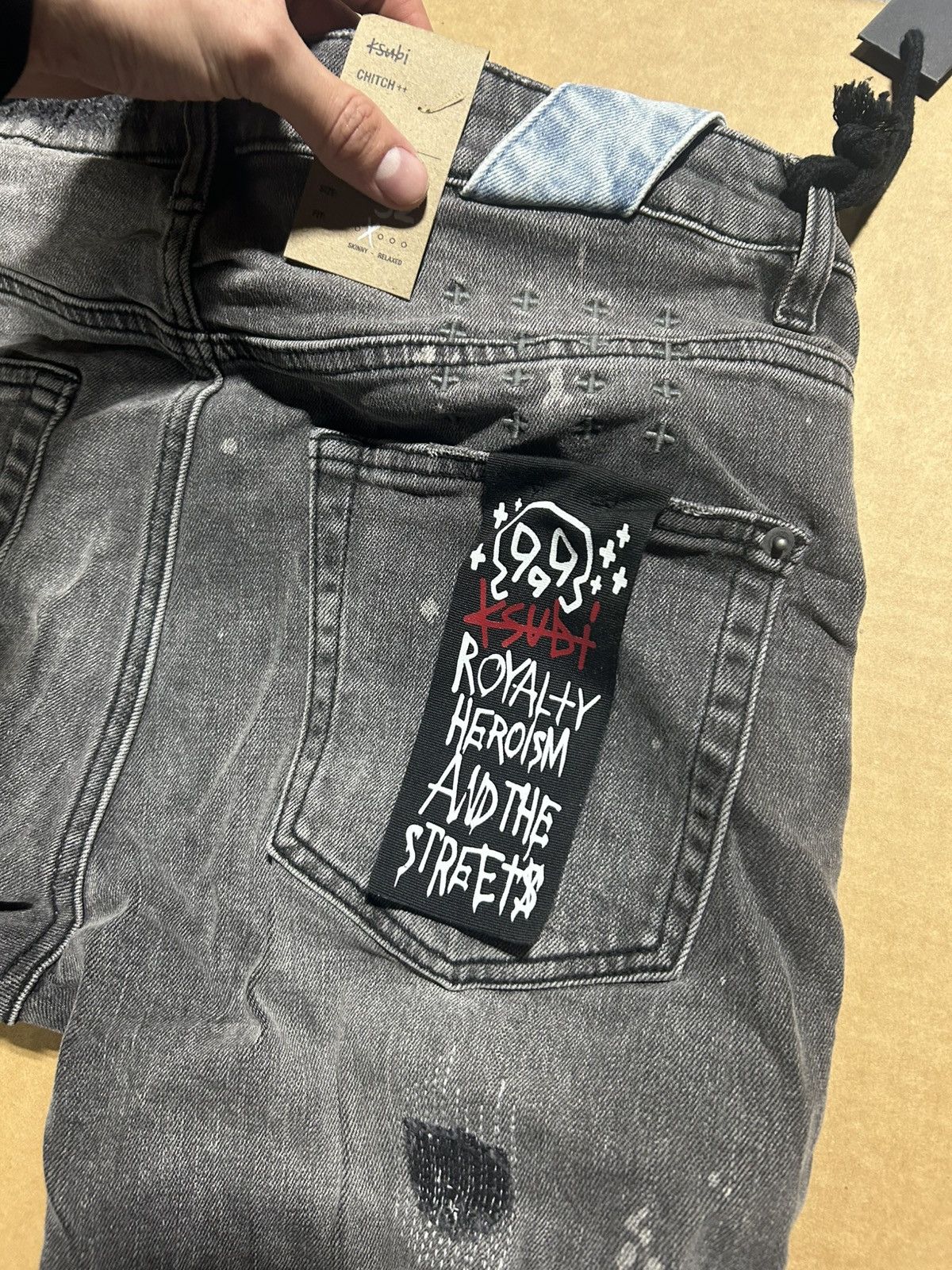 Ksubi Ksubi juice wrld 999 thrashed devil chitch jeans Size US 32 / EU 48 - 5 Thumbnail