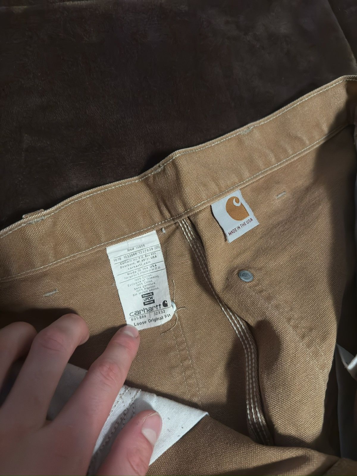 Carhartt Vintage Carhartt pants Size US 32 / EU 48 - 3 Thumbnail