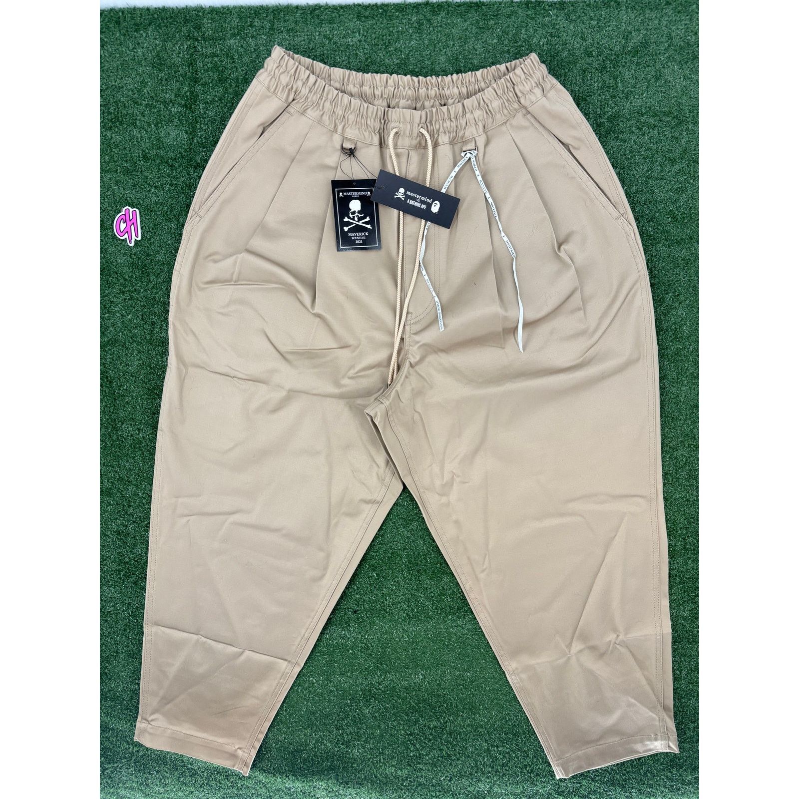 Mastermind Japan Mastermind World Beige PT Slack Pants Size Medium Size US 34 / EU 50 - 2 Thumbnail