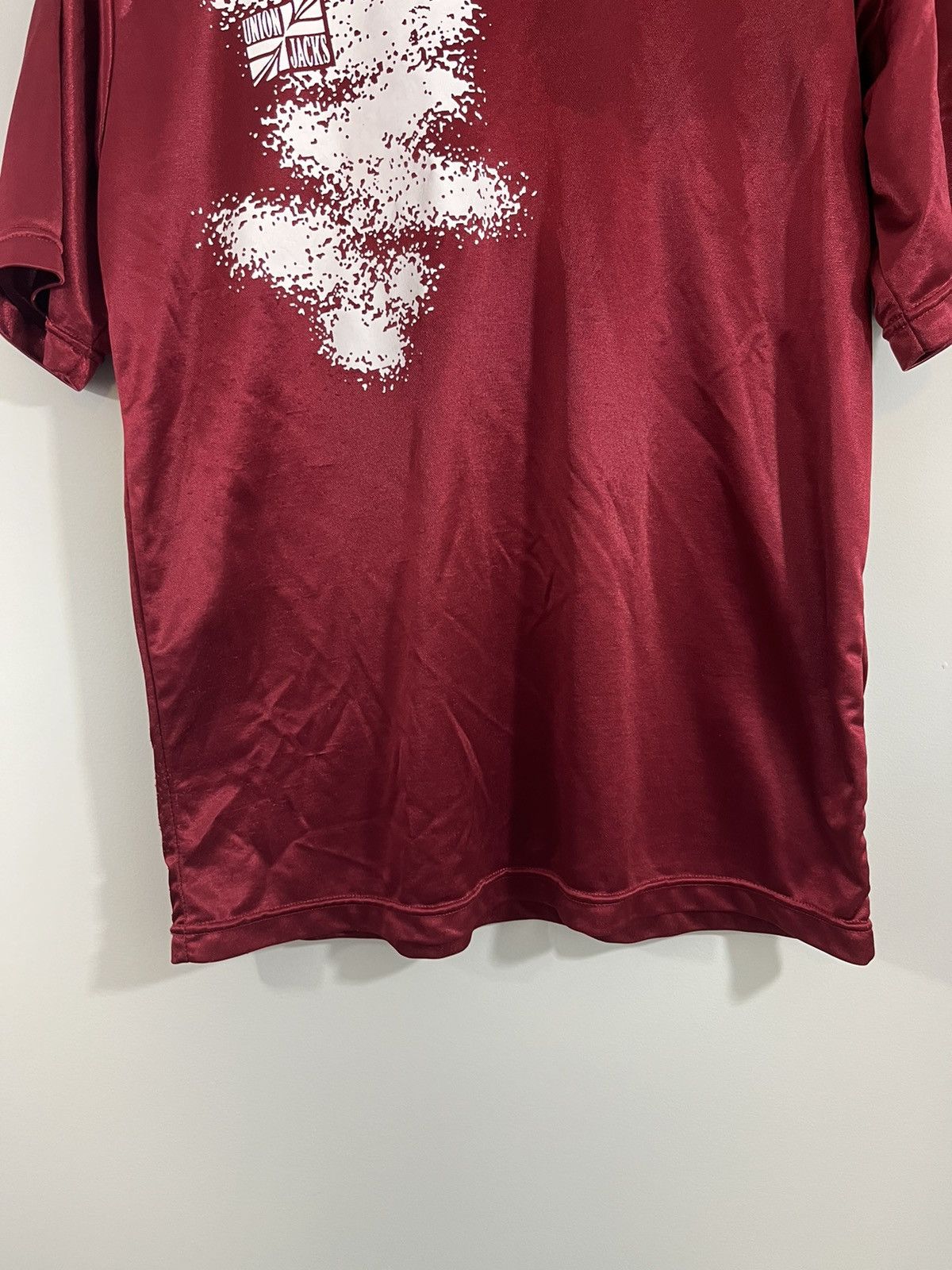 Vintage English Football Distressed Faded Soccer Jersey Size US L / EU 52-54 / 3 - 7 Thumbnail