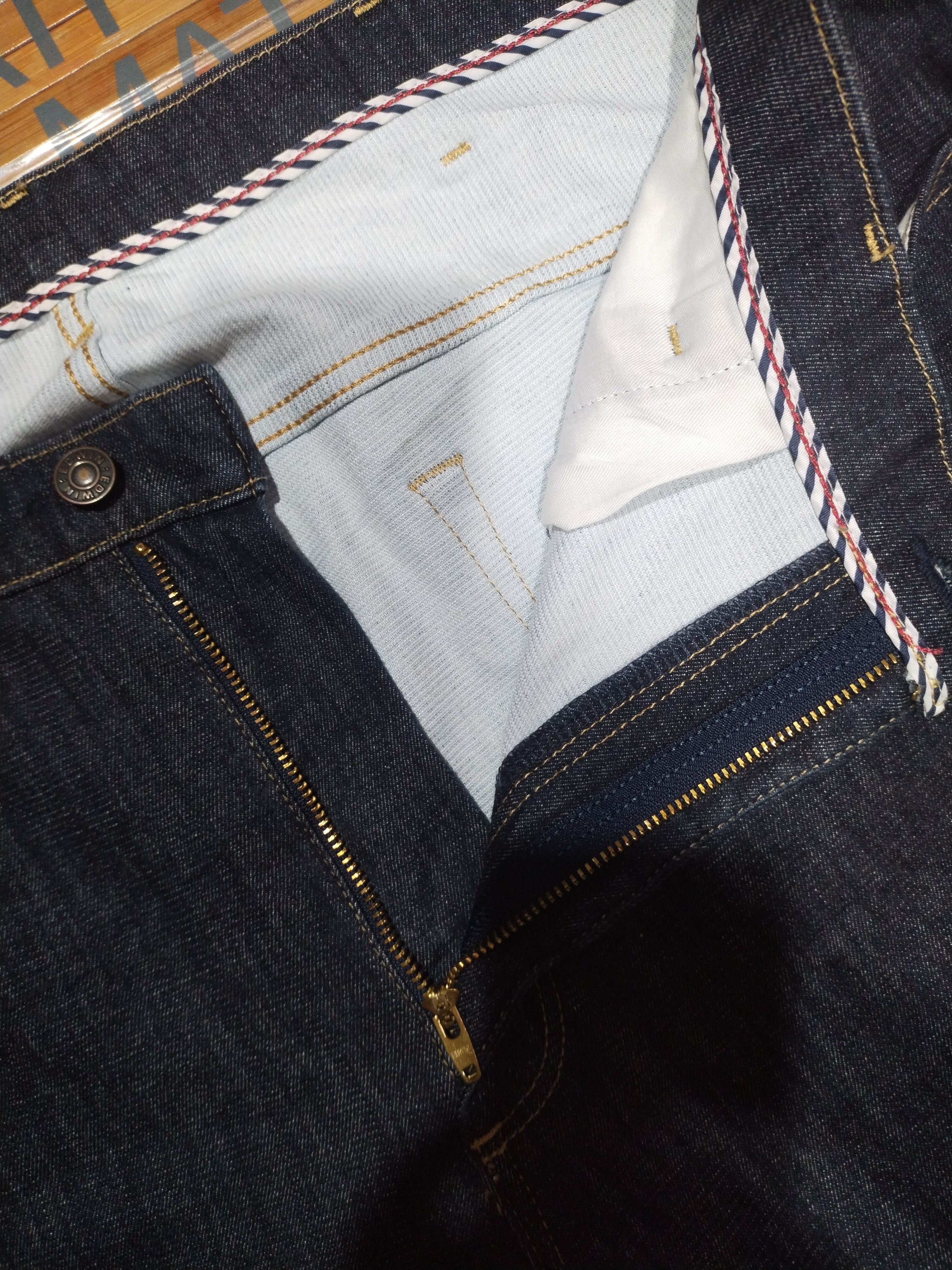 Edwin × Japanese Brand × Vintage Jeans Edwin 503 "Stretchable" Sz 40" Size US 40 / EU 56 - 9 Thumbnail