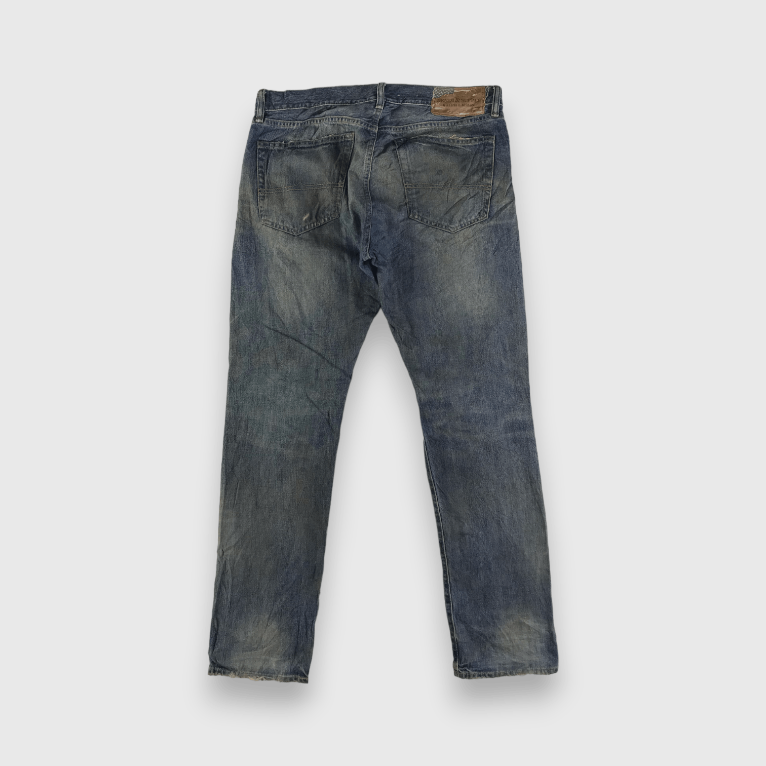 Denim & Supply Ralph Lauren Vintage Denim And Supply Ralph Lauren Selvedge Jeans-JM3709 Size US 37 - 2 Thumbnail