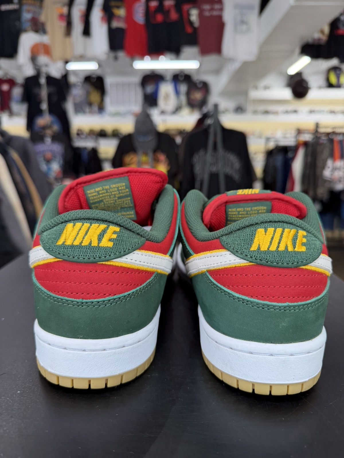 Nike Nike SB Dunk Low Seattle Supersoncis Size 8.5 (2024) Size US 8.5 / EU 41-42 - 5 Thumbnail