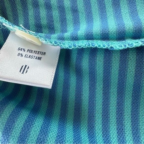 Other Holderness Bourne Men Medium Classic Blue Striped Polo Shirt Size US M / EU 48-50 / 2 - 6 Thumbnail