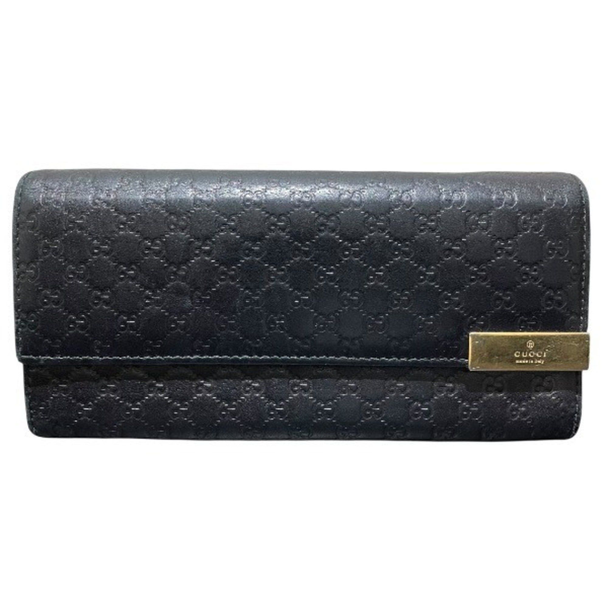 Gucci Gucci Guccissima Chain Wallet 269541 Long for Women Size ONE SIZE - 1 Thumbnail