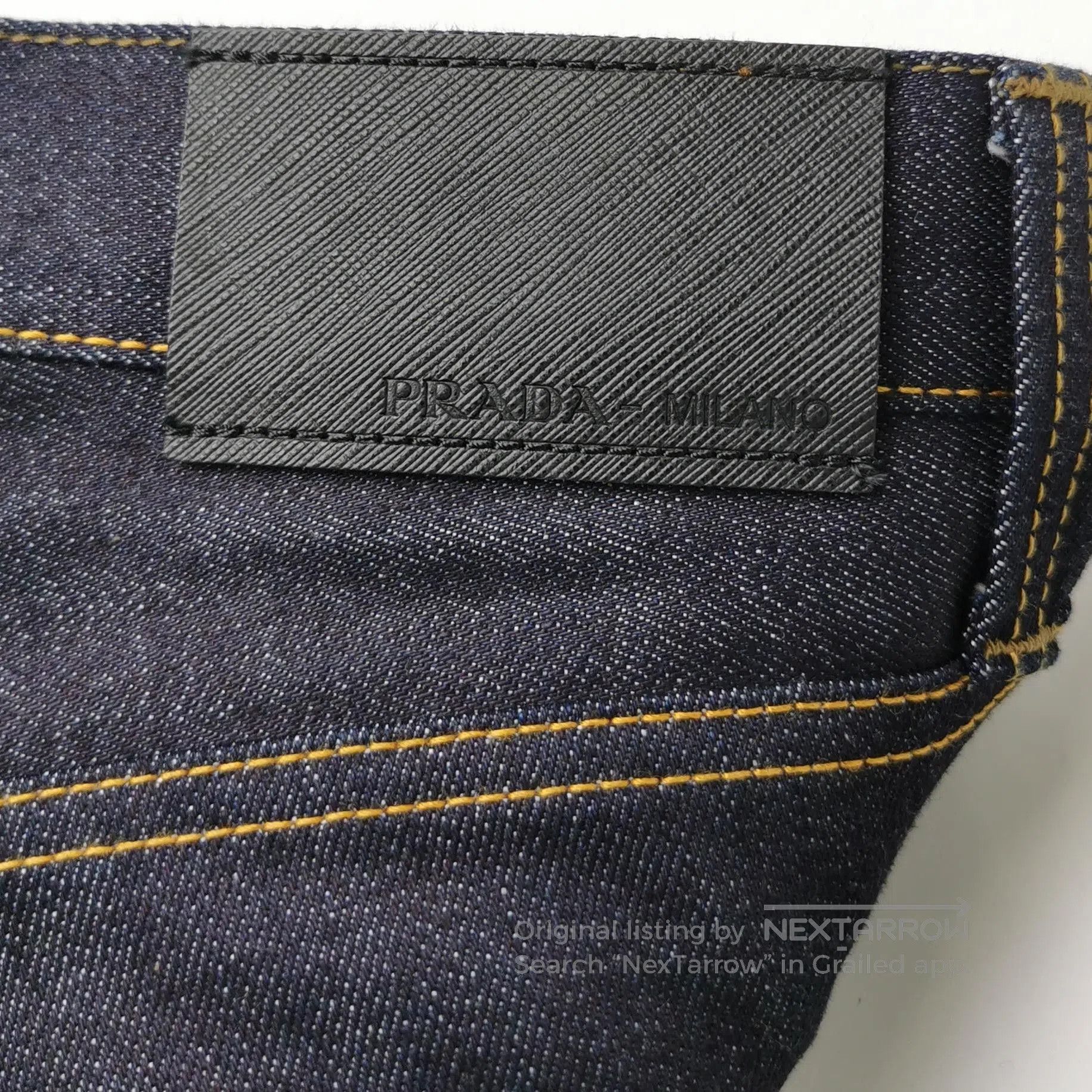 Prada Prada Unused XS Cotton Trousers Size 30. Size US 30 / EU 46 - 1 Thumbnail