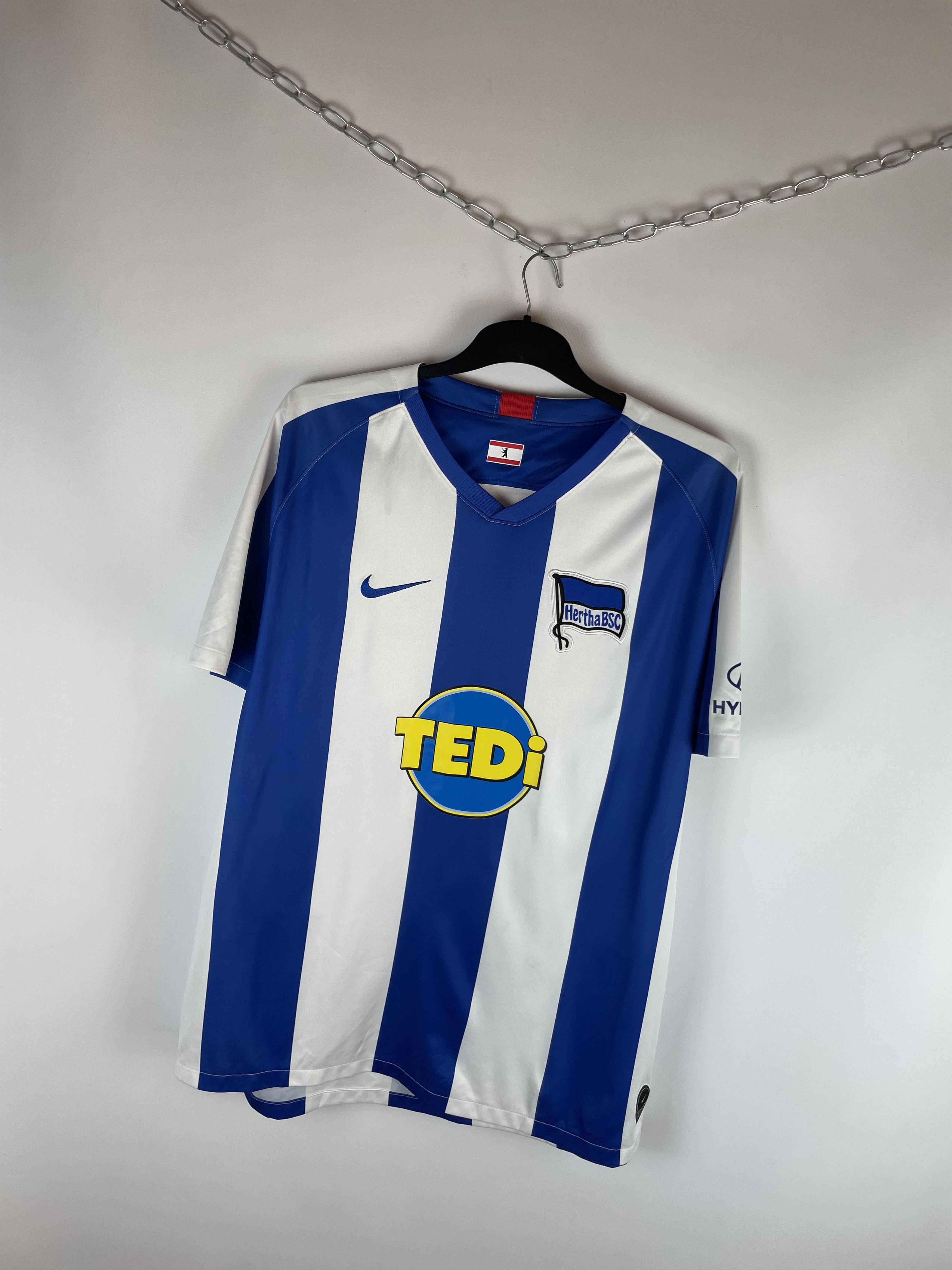 Nike NIKE HERTHA BSC 12/13 SOCCER JERSEY TSHIRT TEE Size US XXL / EU 58 / 5 - 2 Thumbnail