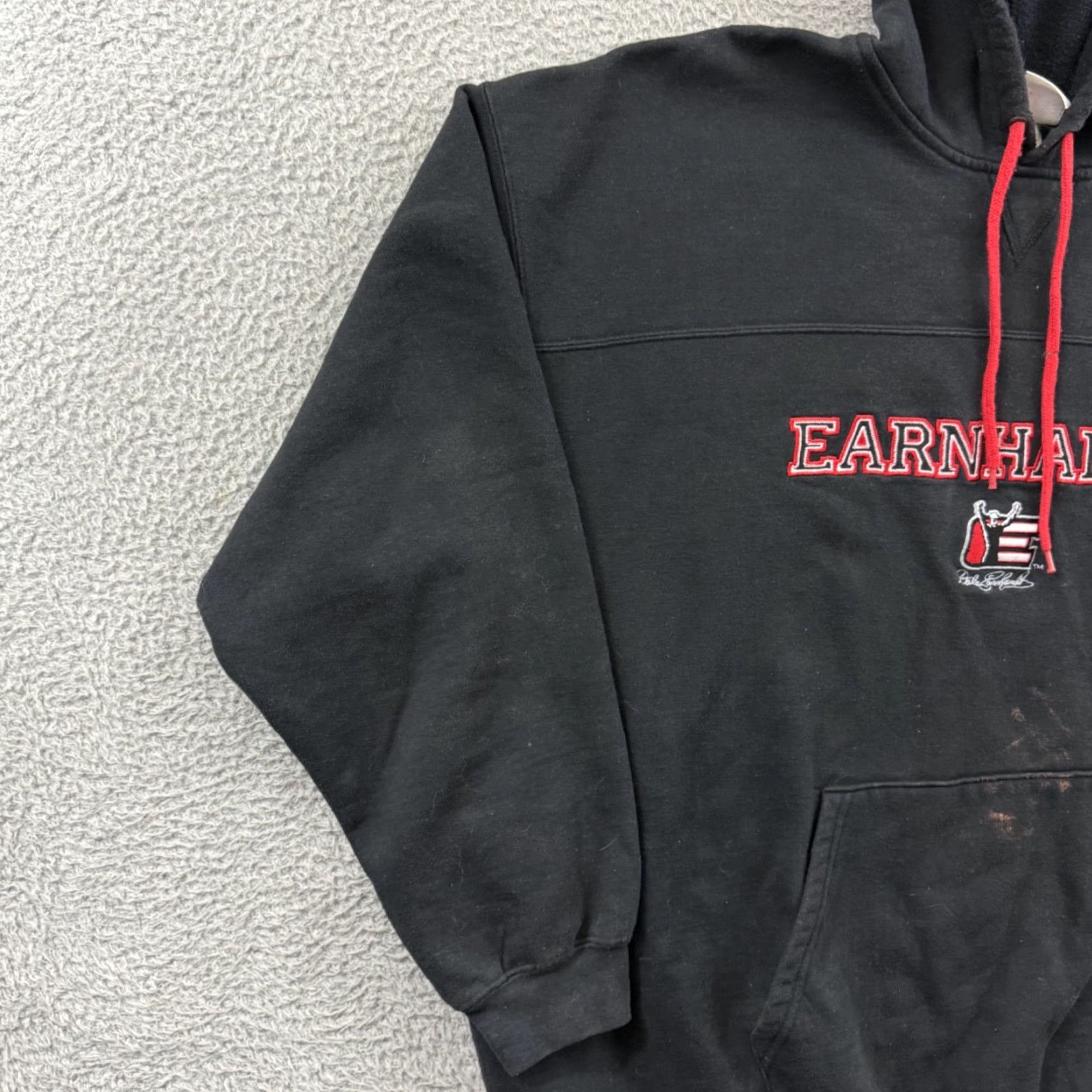 Chase Authentics VINTAGE Chase Authentics Sweatshirt Men 2XL Black Hoodie Nascar 90s Sport Pullover Size US XXL / EU 58 / 5 - 4 Thumbnail
