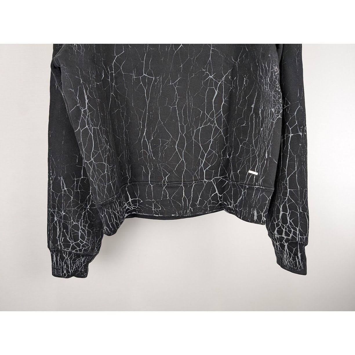 Amiri o1rshd1 Q:4 / Cracked Dye Core Logo Hoodie in Black Size US S / EU 44-46 / 1 - 16 Thumbnail