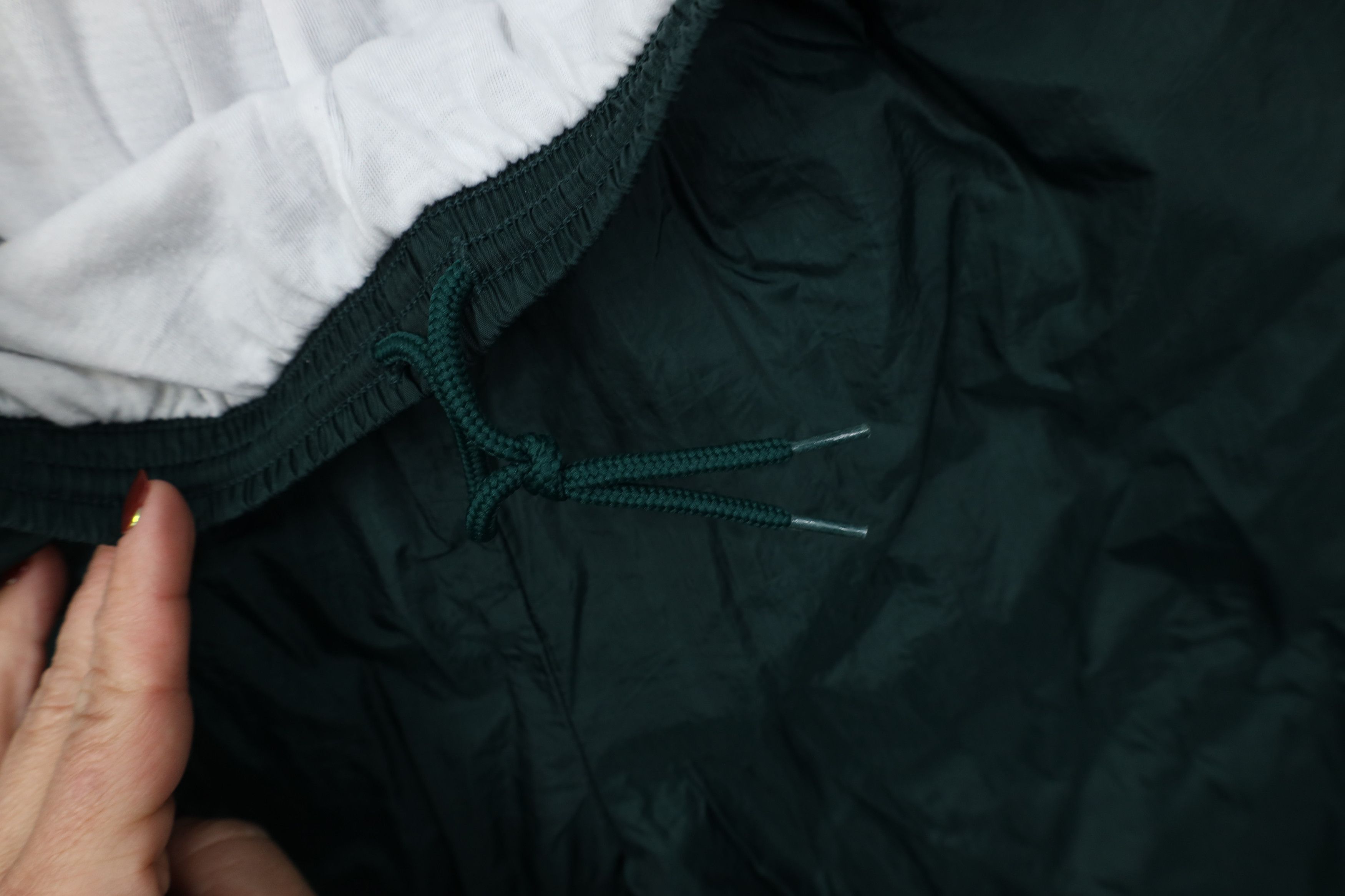 Vintage Vintage 90s Streetwear Lined Windbreaker Joggers Pants Green Size US 36 / EU 52 - 9 Thumbnail