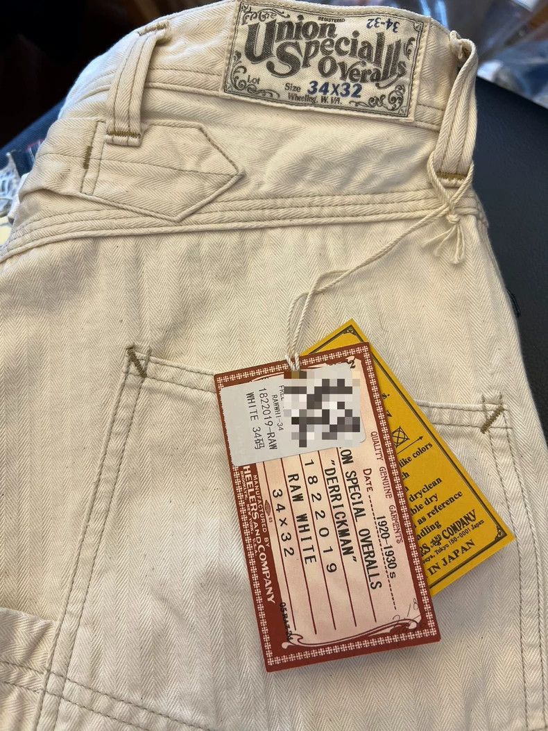 Freewheelers Freewheelers White underground work pants Size US 34 / EU 50 - 7 Thumbnail