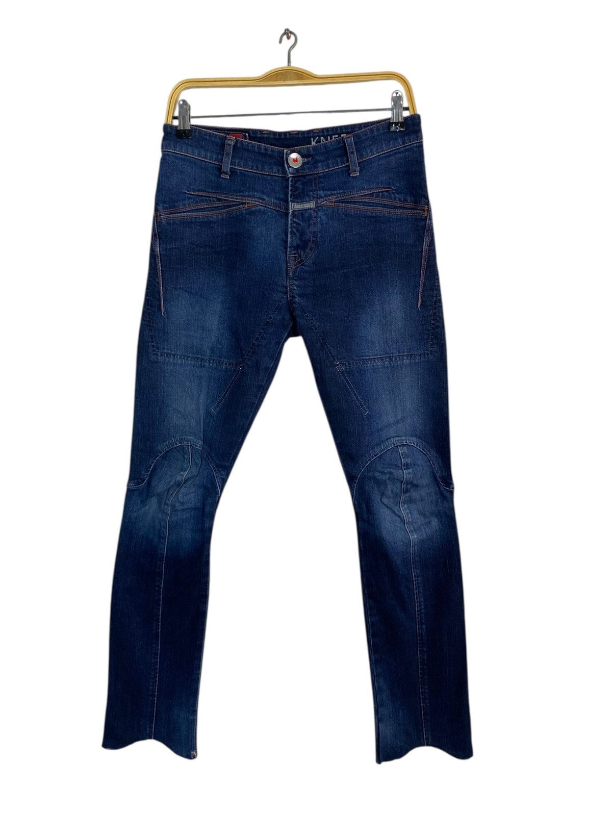 Marithe + Francois Girbaud Le Jean De Marithe Francouis Girbaud Denim Jeans Skinny Cut Size US 30 / EU 46 - 1 Thumbnail