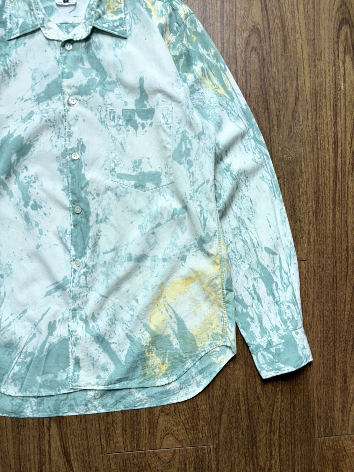 Comme des Garcons Homme Plus FREE TAX! AD2017 CDG Homme Plus Marble Print Shirt Size US S / EU 44-46 / 1 - 3 Thumbnail