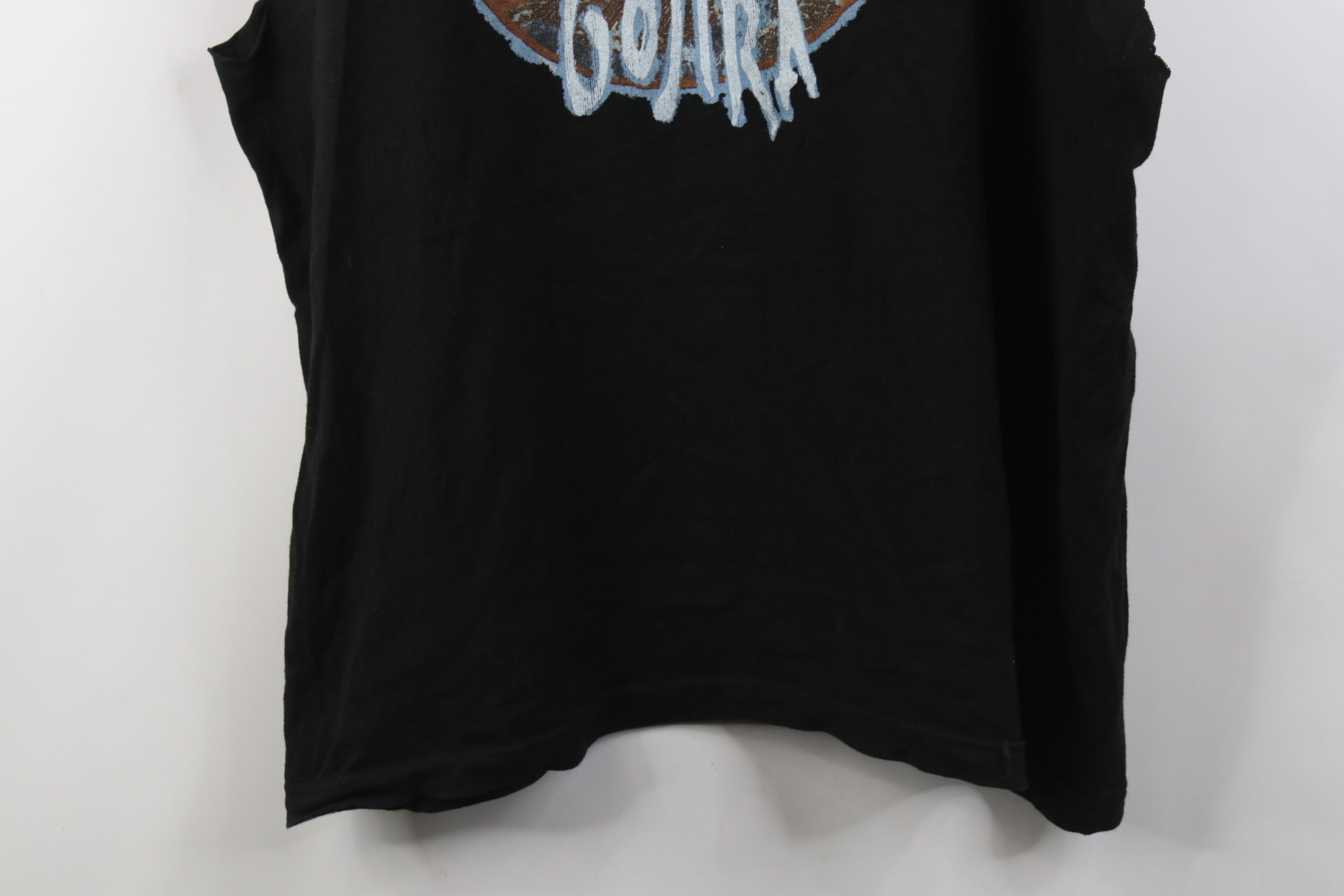 Vintage Y2K Streetwear Fortitude Heavy Metal Band Cut Off T-Shirt Size US L / EU 52-54 / 3 - 3 Thumbnail