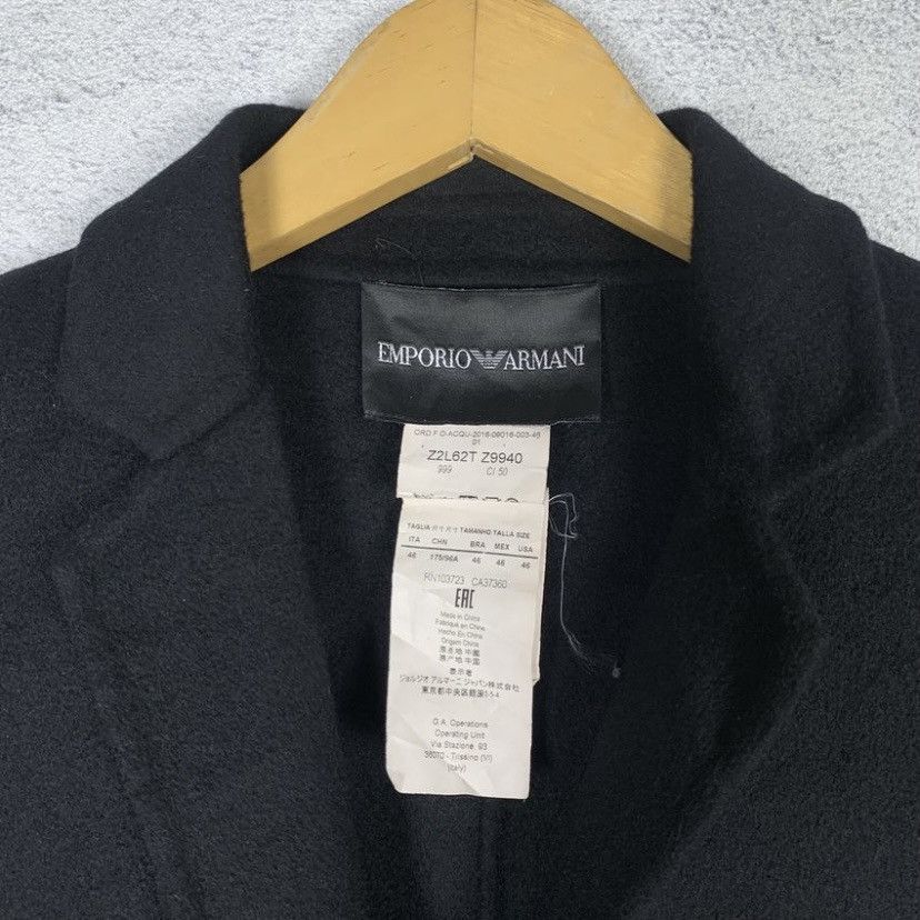 Emporio Armani Emporio Armani Cashmere Wool Coat Size US M / EU 48-50 / 2 - 6 Thumbnail
