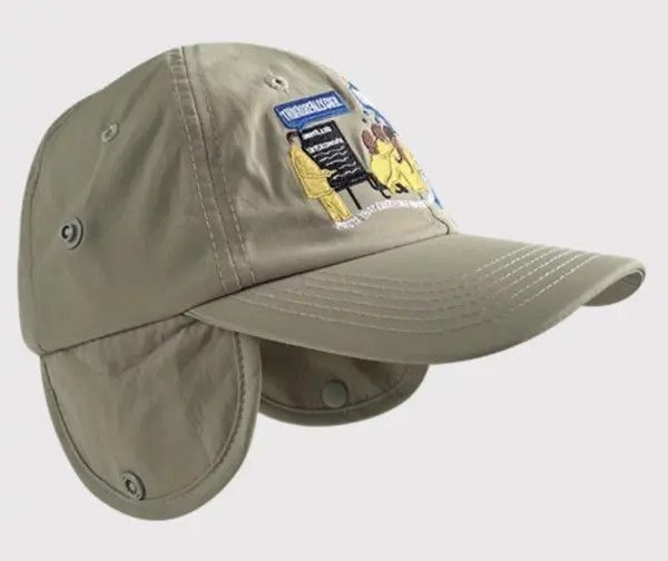 Japanese Brand Aoyama x Mari Fashion y2k embroidered ball cap trapper hat Size ONE SIZE - 1 Thumbnail