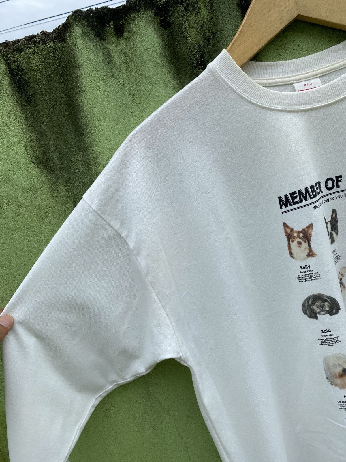 Japanese Brand Niko and … Member Of Fam Doglover Family Longsleeve Tshirt Size US M / EU 48-50 / 2 - 3 Thumbnail