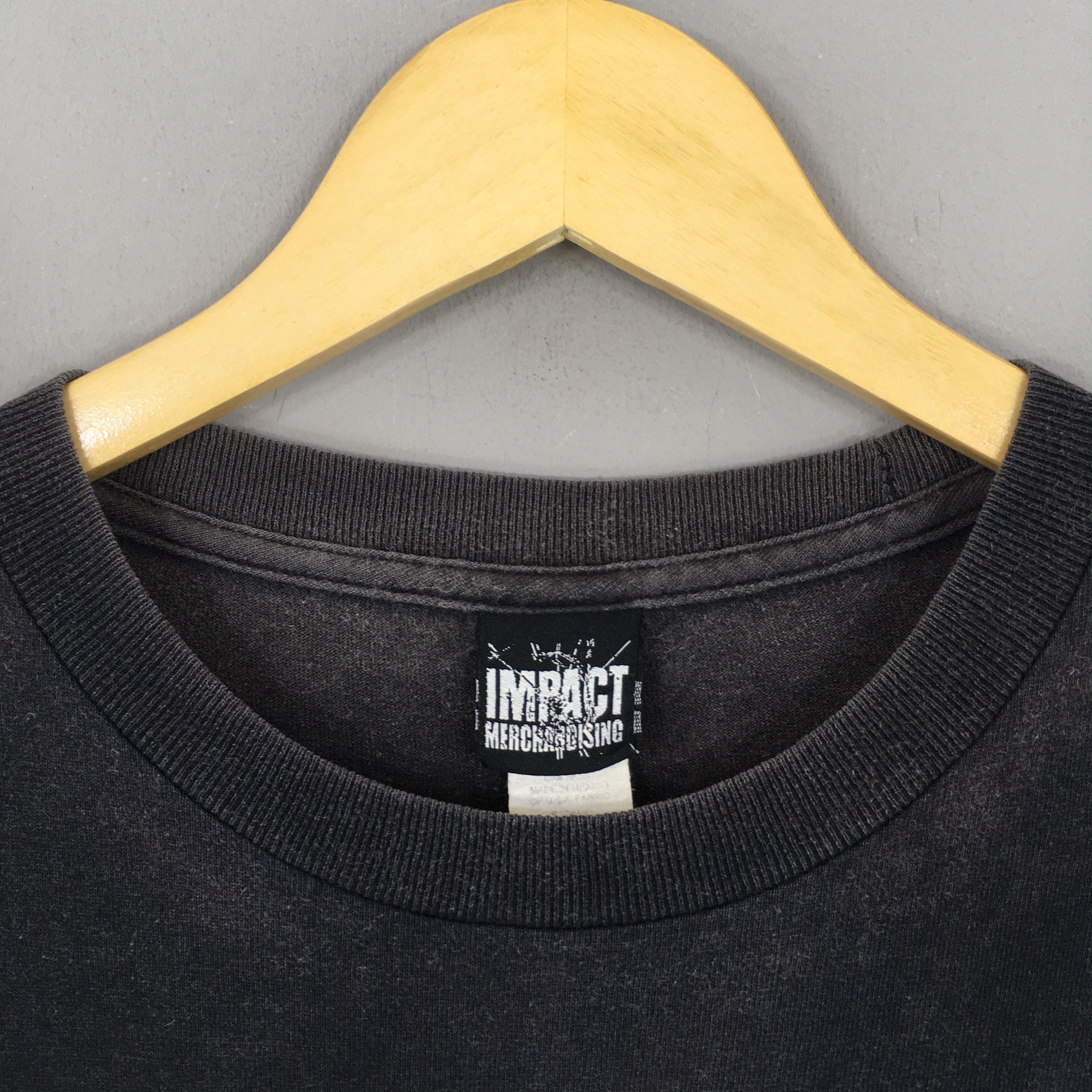 Jimi Hendrix Vintage Y2K Jimi Hendrix American Singer Black T Shirt S Size US S / EU 44-46 / 1 - 5 Thumbnail