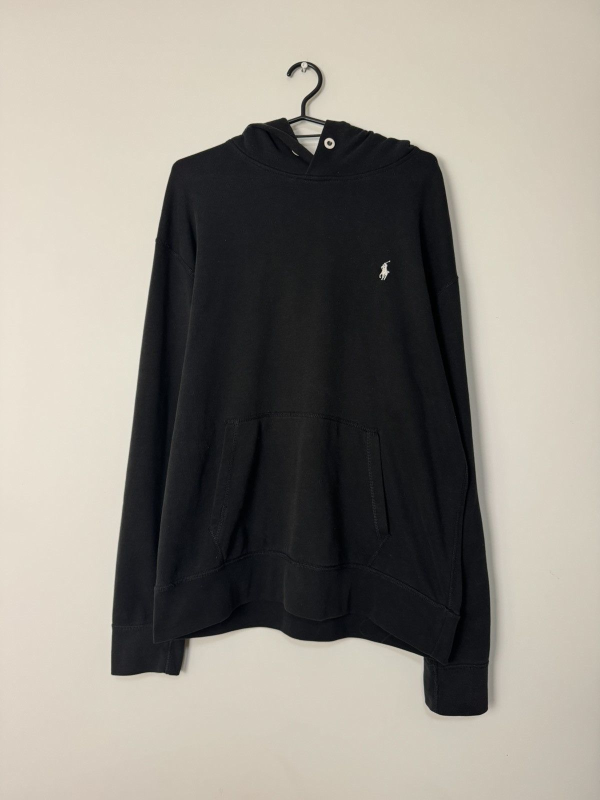 Polo Ralph Lauren Polo Ralph Lauren Black hoodie logo streetwear designer Size US L / EU 52-54 / 3 - 1 Thumbnail