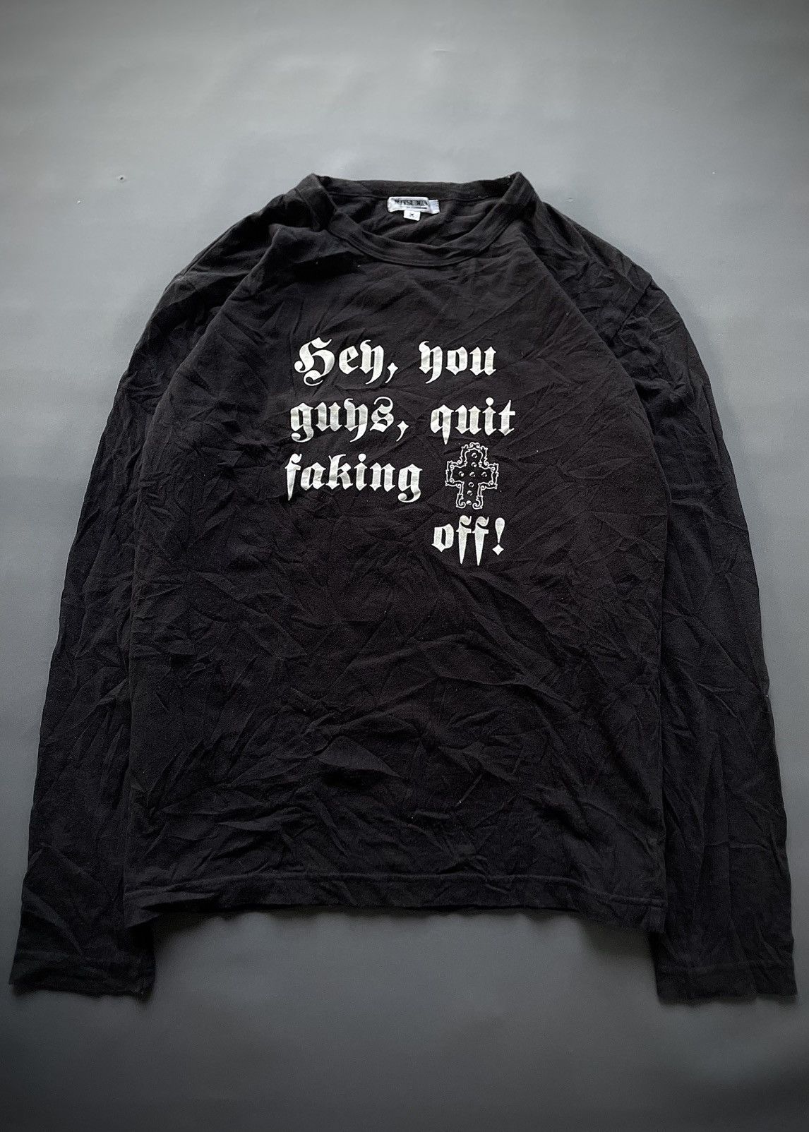 20471120 Japanese Mitsumine Poem 14th Ifisix Lgb Hysteric Goth Grunge Size US M / EU 48-50 / 2 - 1 Thumbnail