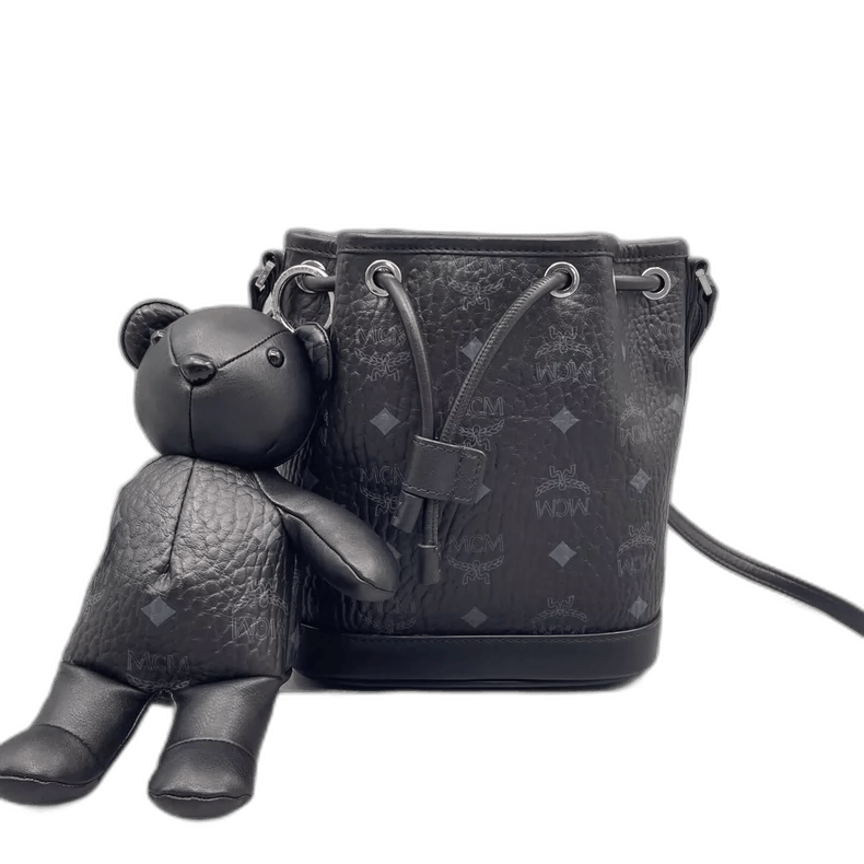 MCM MCM Classic Bear Drawstring Crossbody Bag Size ONE SIZE - 1 Thumbnail