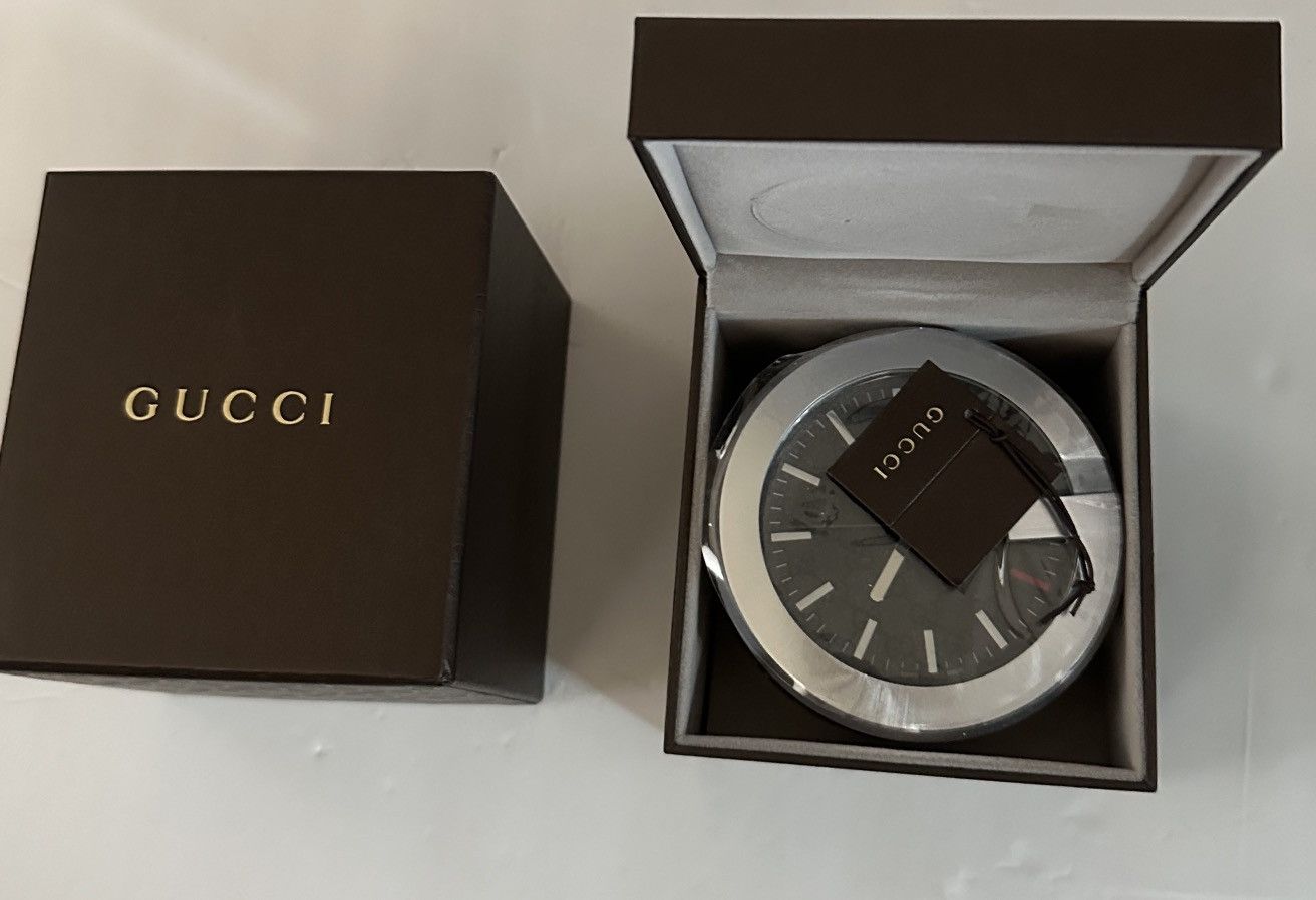 Gucci Authentic Gucci 210 G Desk Clock -plus Notepad! Size ONE SIZE - 7 Thumbnail