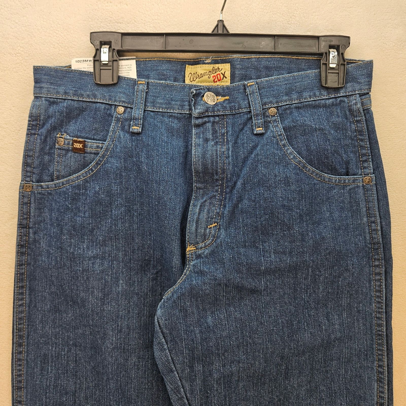 Wrangler WRANGLER MEN'S 31X32 20X NO.33 EXTREME RELAXED FIT STRAIGHT Size US 31 - 2 Thumbnail