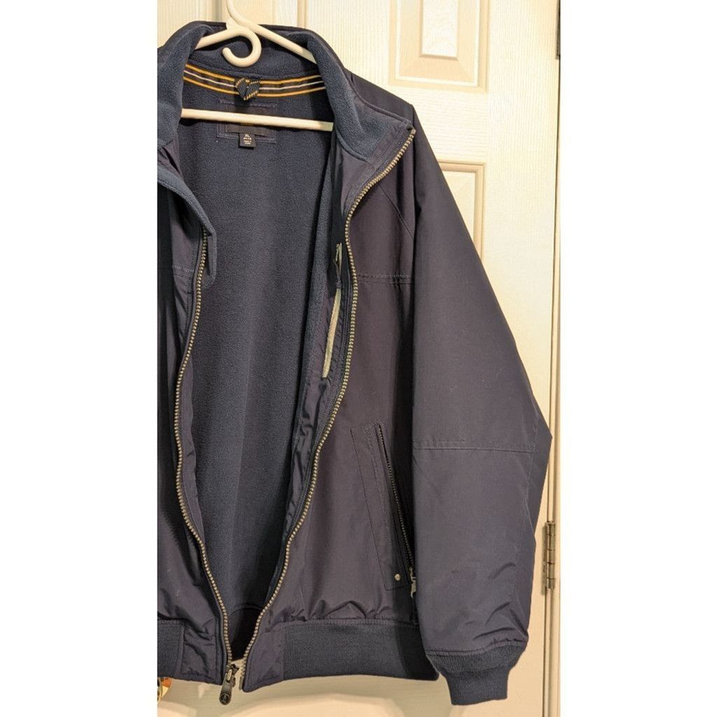 Lands' End Men's Lands' End Jacket XL Navy Size US XL / EU 56 / 4 - 4 Thumbnail