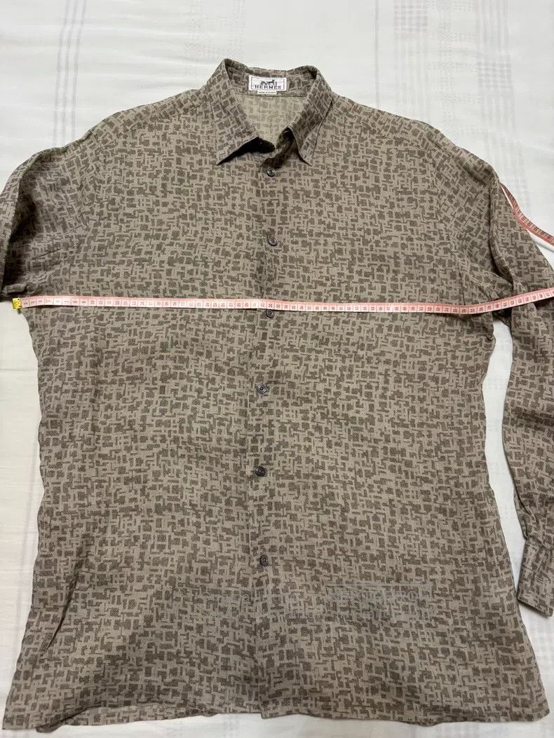 Hermes Hermes Linen shirt, 100% linen Size US XS / EU 42 / 0 - 4 Thumbnail