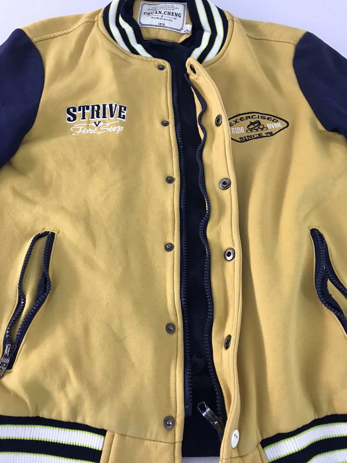Other Varsity Padded Jacket Chuan Heng Embroidery Logo Snap Button Size US S / EU 44-46 / 1 - 5 Thumbnail