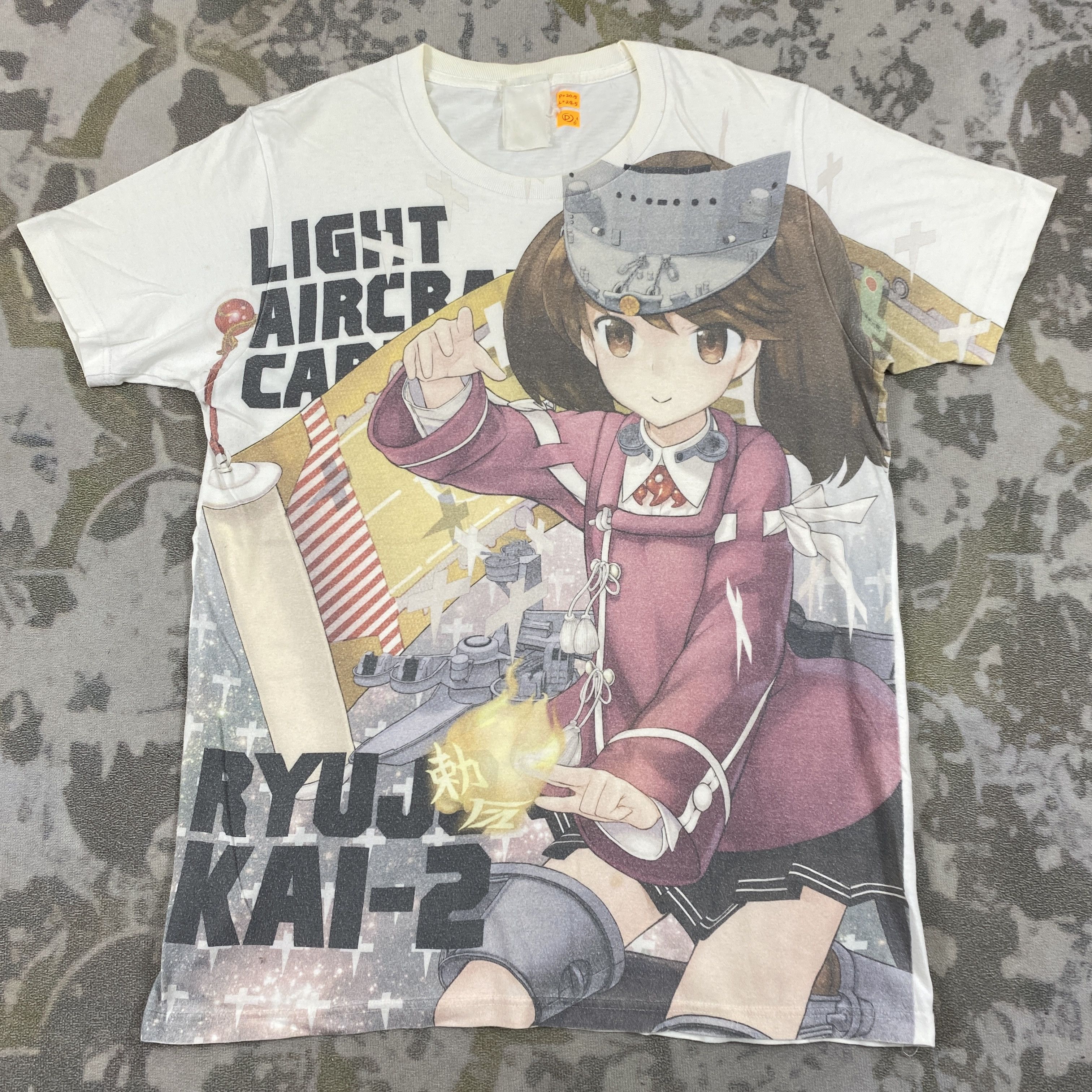 Anime Anime RYUJO Manga Tee |Akira | Evangelion | Hook-Ups -D014 Size US M / EU 48-50 / 2 - 1 Thumbnail