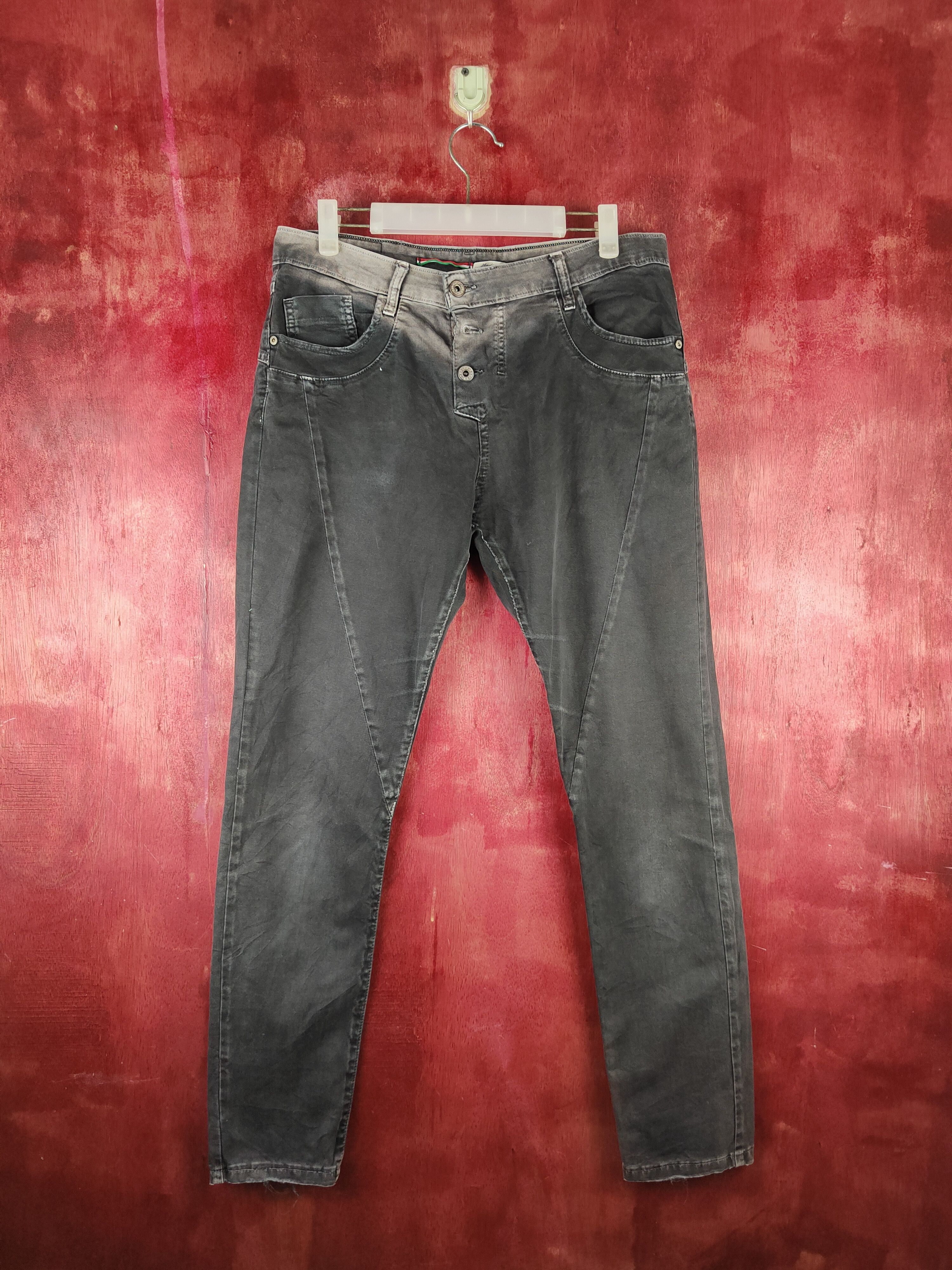 Vision Streetwear Vintage Please Black Faded Trousers Pants N#S22 Size US 32 / EU 48 - 1 Thumbnail