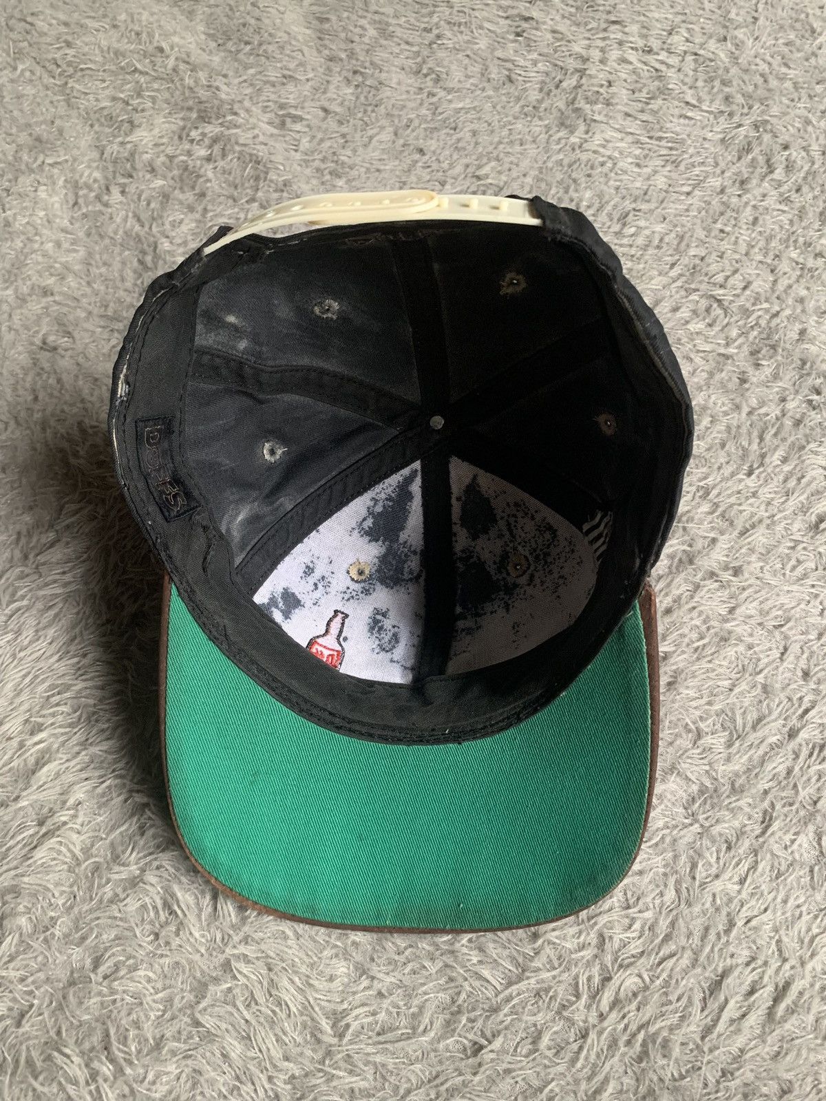 Hook-Ups Vintage 90s Duffs Skateboards Two Tone Hat Cap Size ONE SIZE - 3 Thumbnail