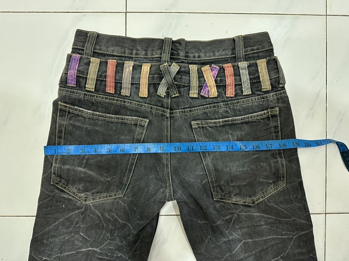 Japanese Brand VTG Distress Nylaus Double Waist Like Undercover Pants Size US 34 / EU 50 - 9 Thumbnail