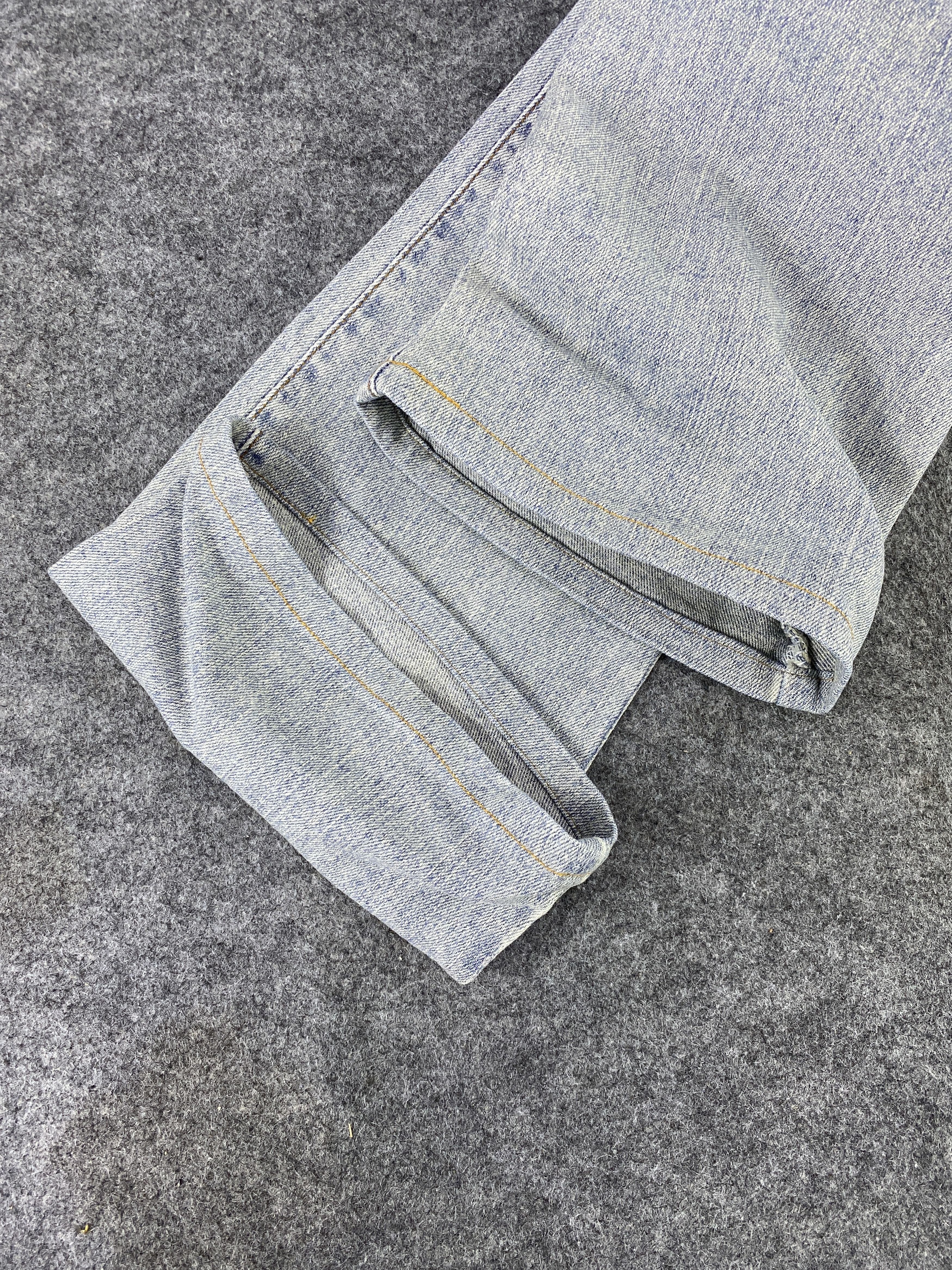 Japanese Brand Brappers Faded Blue Wash bootcut Jeans - J1067 Size 26" / US 2 / IT 38 - 11 Thumbnail