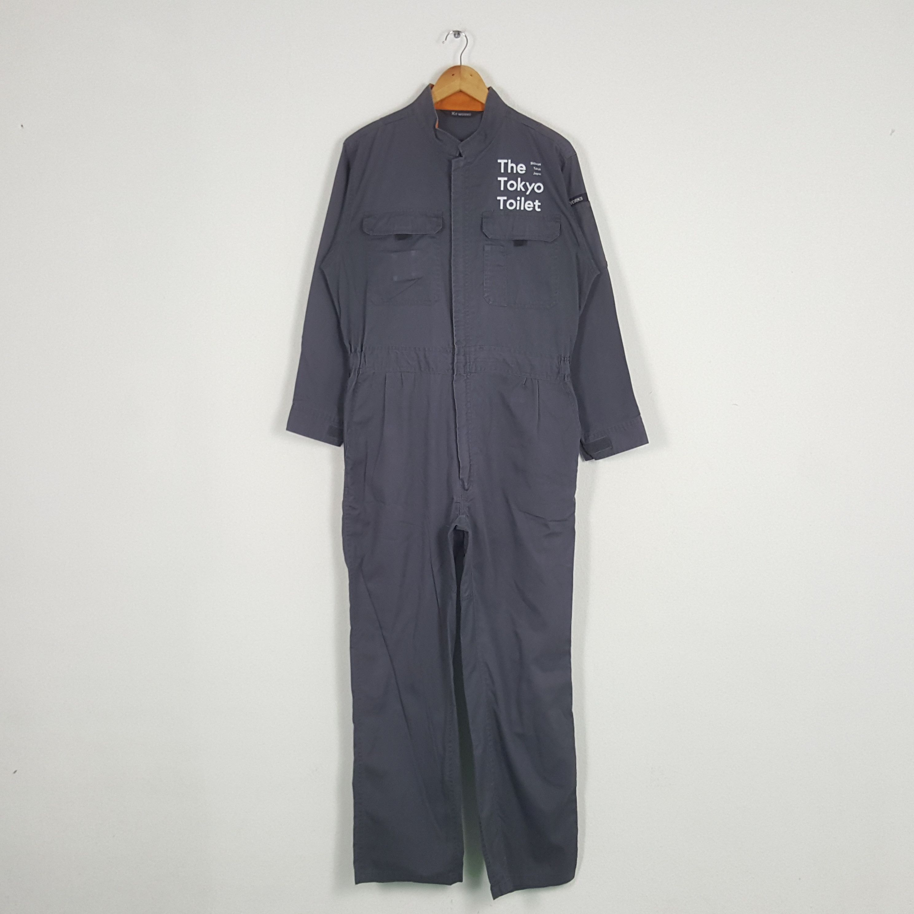 Japanese Brand × Vintage Vintage The Tokyo Toilet Japanese Brand Coverall Jacket Size US M / EU 48-50 / 2 - 4 Thumbnail