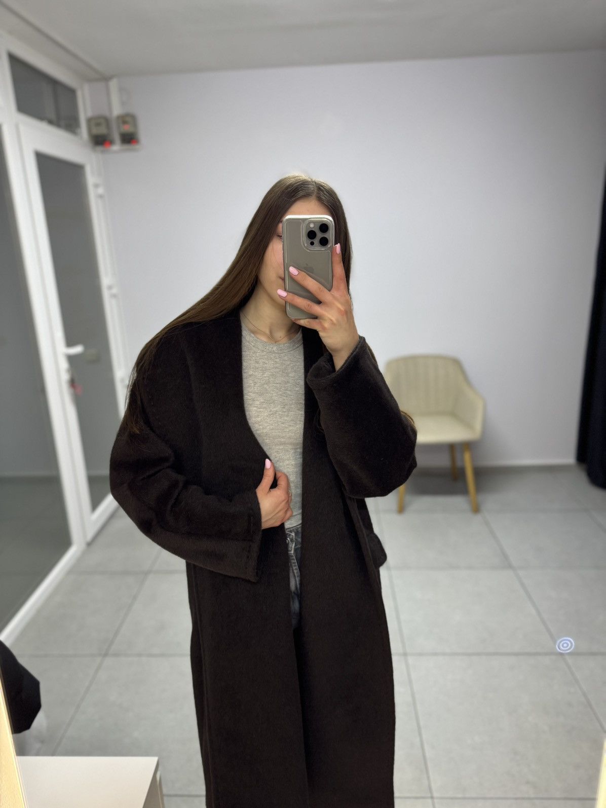 Max Mara Max Mara Luxury Alpaca Wool Coat Size S / US 4 / IT 40 - 5 Thumbnail