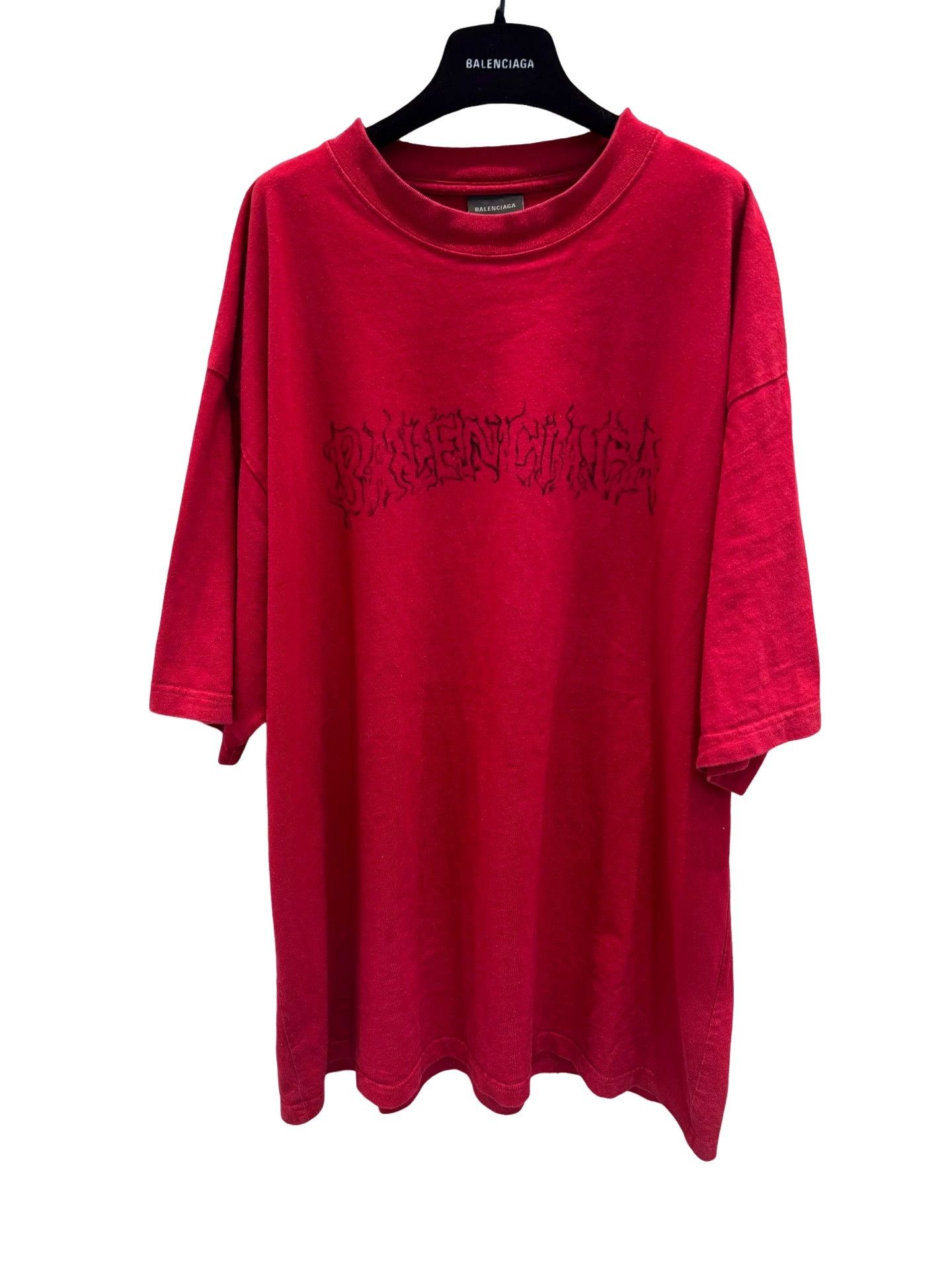 Balenciaga Balenciaga Dragon Logo T-Shirt Size L Size US L / EU 52-54 / 3 - 1 Thumbnail